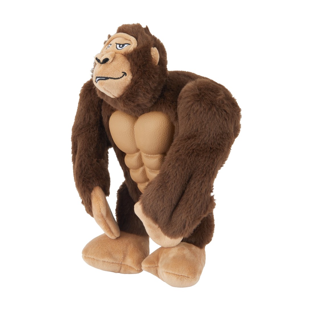 1 Pet Toy Super Tough Plush - Gorilla, 1 of 7