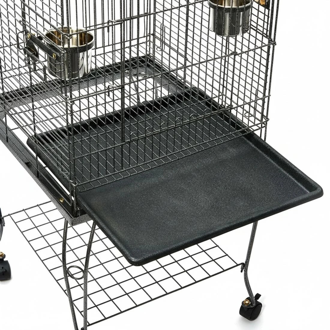 8 i.Pet Bird Cage 145cm Large Aviary - Black, 8 of 9