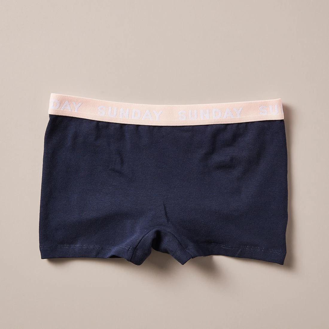 8 Girls Maxx Shorties 7 Pack NAVY BLUE, 8 of 9
