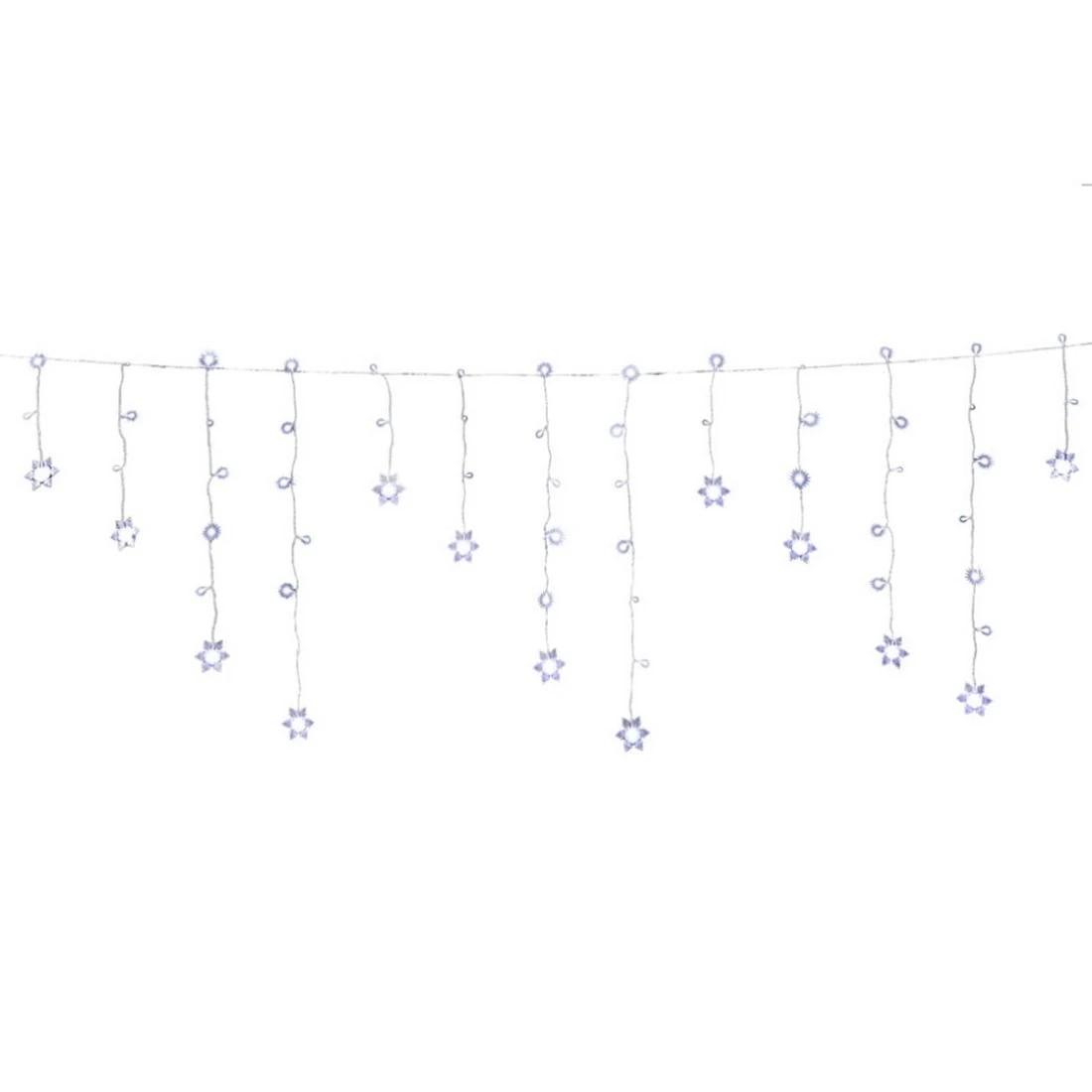 2 Jingle Jollys 6M Christmas Icicle Lights String Light 160 LED Solar Powered Cold - White, 2 of 5