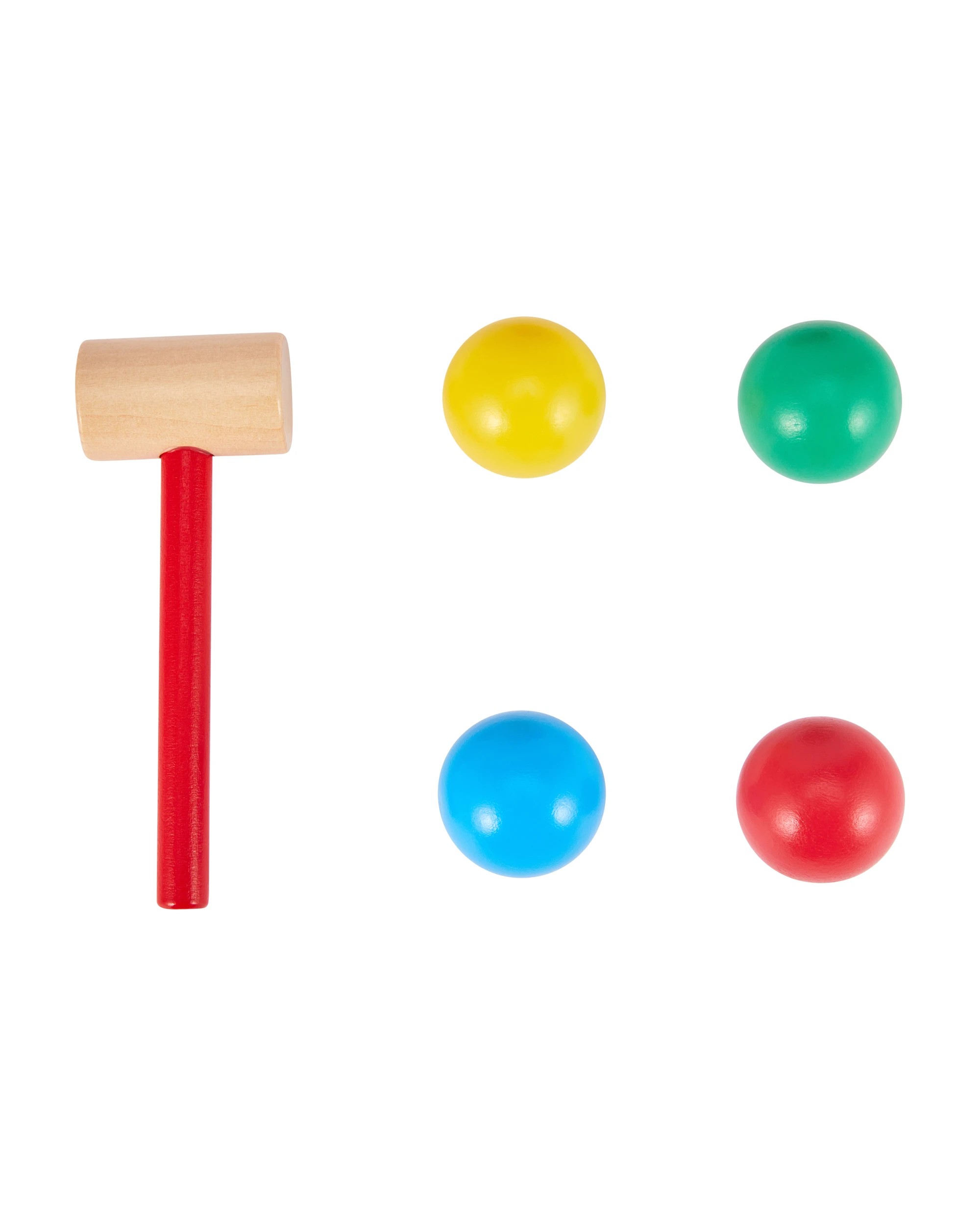 5 6 Piece Wooden Hammer Pound Cube, 5 of 9