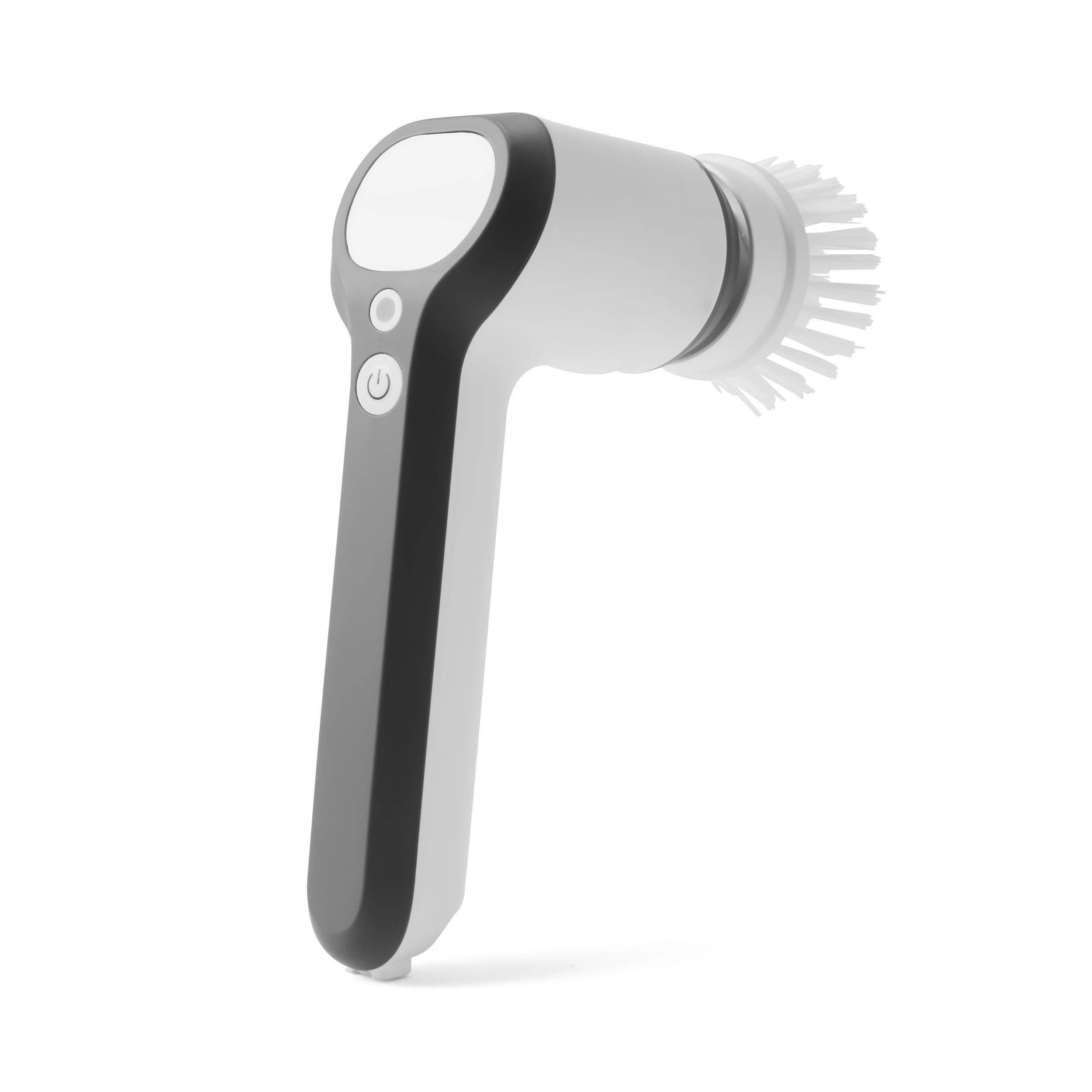 9 Rechargeable Handheld Scrubber - Grey and White, 9 of 10