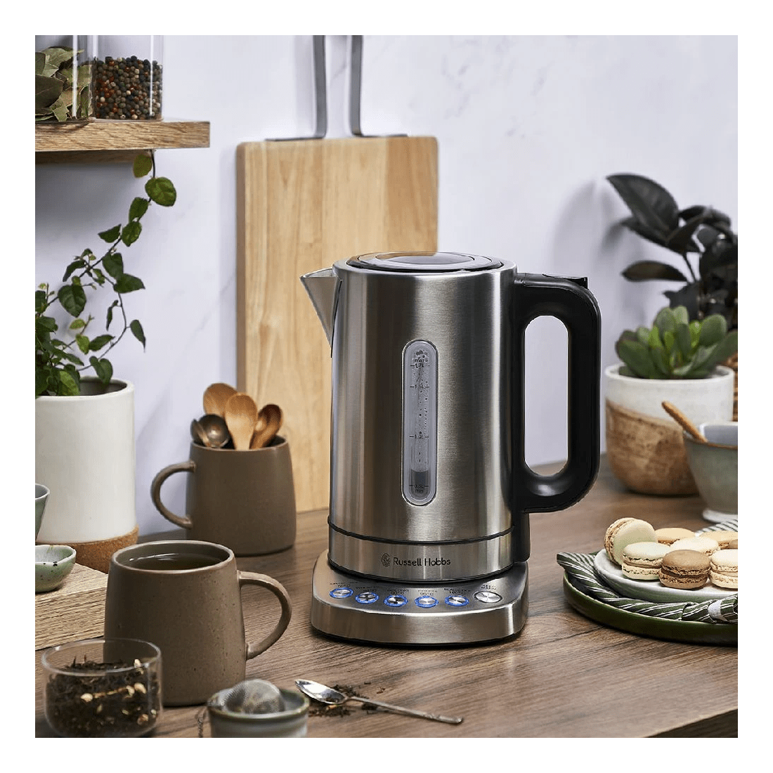 6 Russell Hobbs 1.7 Litre Addison Digital Kettle - Stainless Steel, 6 of 7