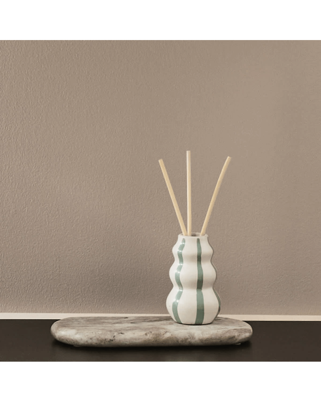 8 Ceramic Stripe Diffuser 150ml, 8 of 8