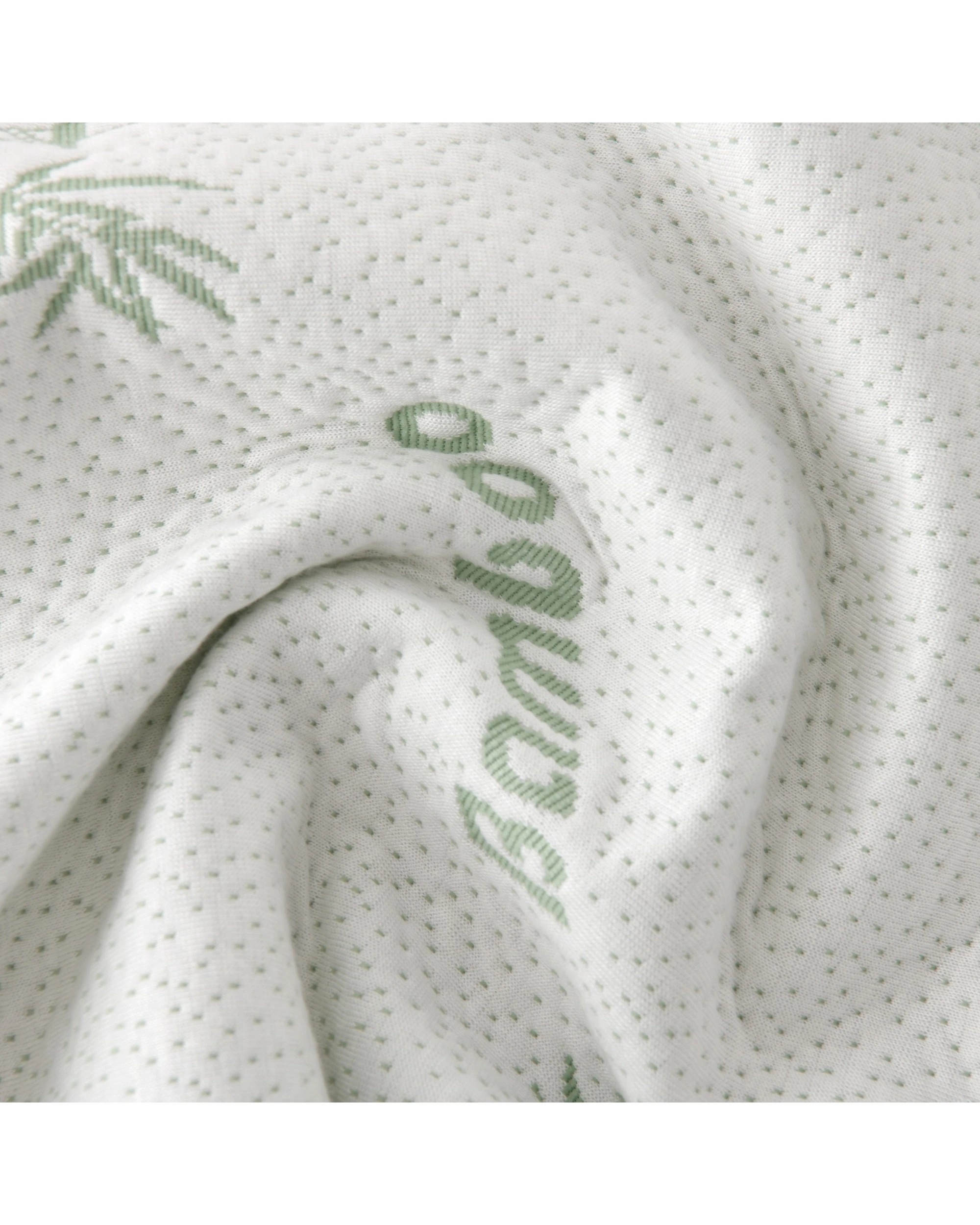 5 Dreamaker Bamboo Knitted Waterproof Mattress Protector - Single Bed - White, 5 of 5