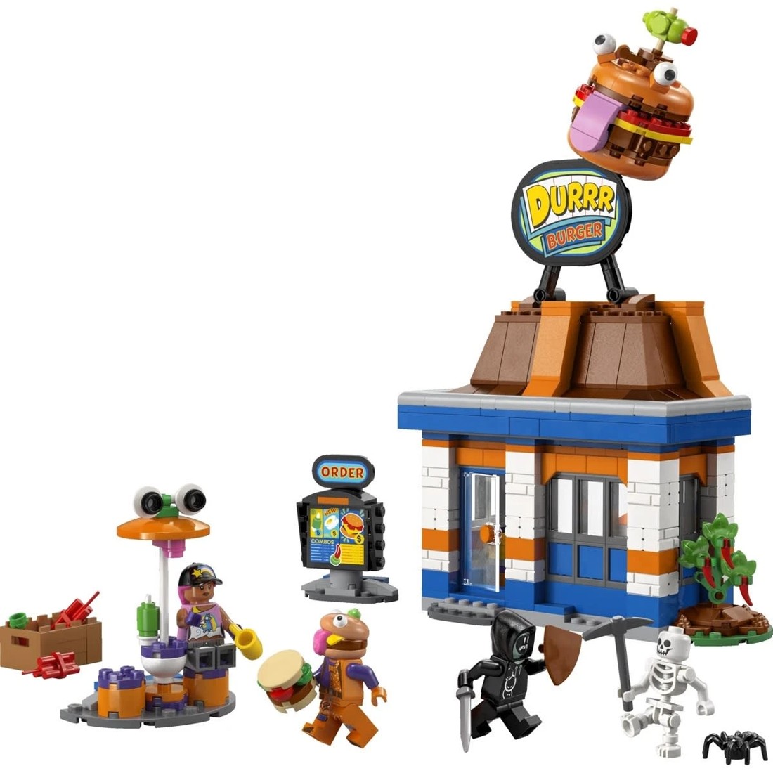 3 LEGO Fortnite Durrr Burger Restaurant 77076, 3 of 10