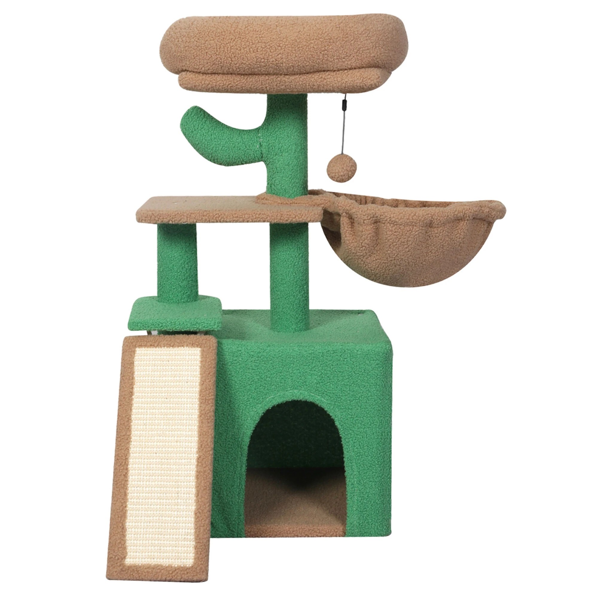 8 Pawz Cat Tree 80CM - Green, 8 of 9