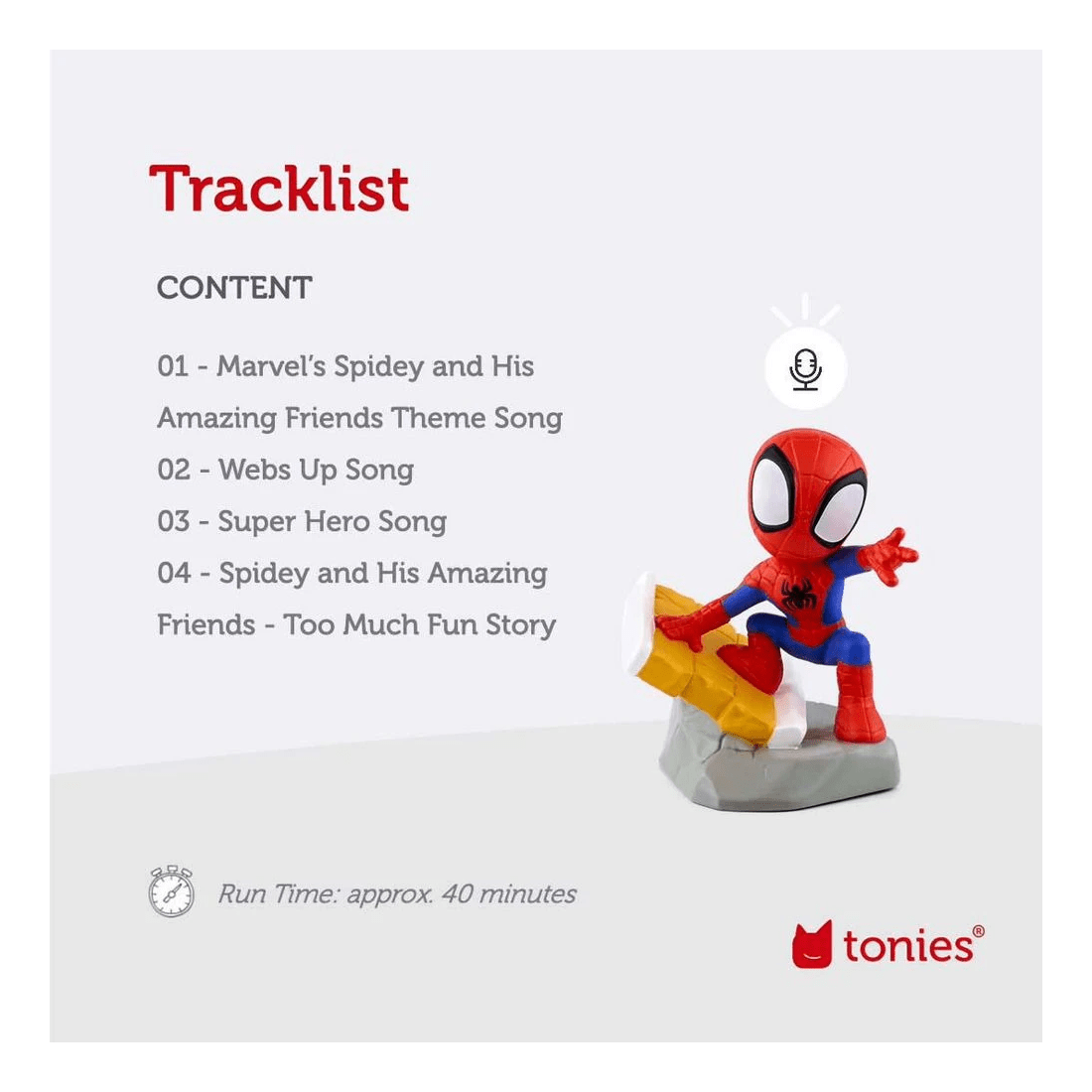 7 Tonie Audio Character Spidey and His Amazing Friends, 7 of 7