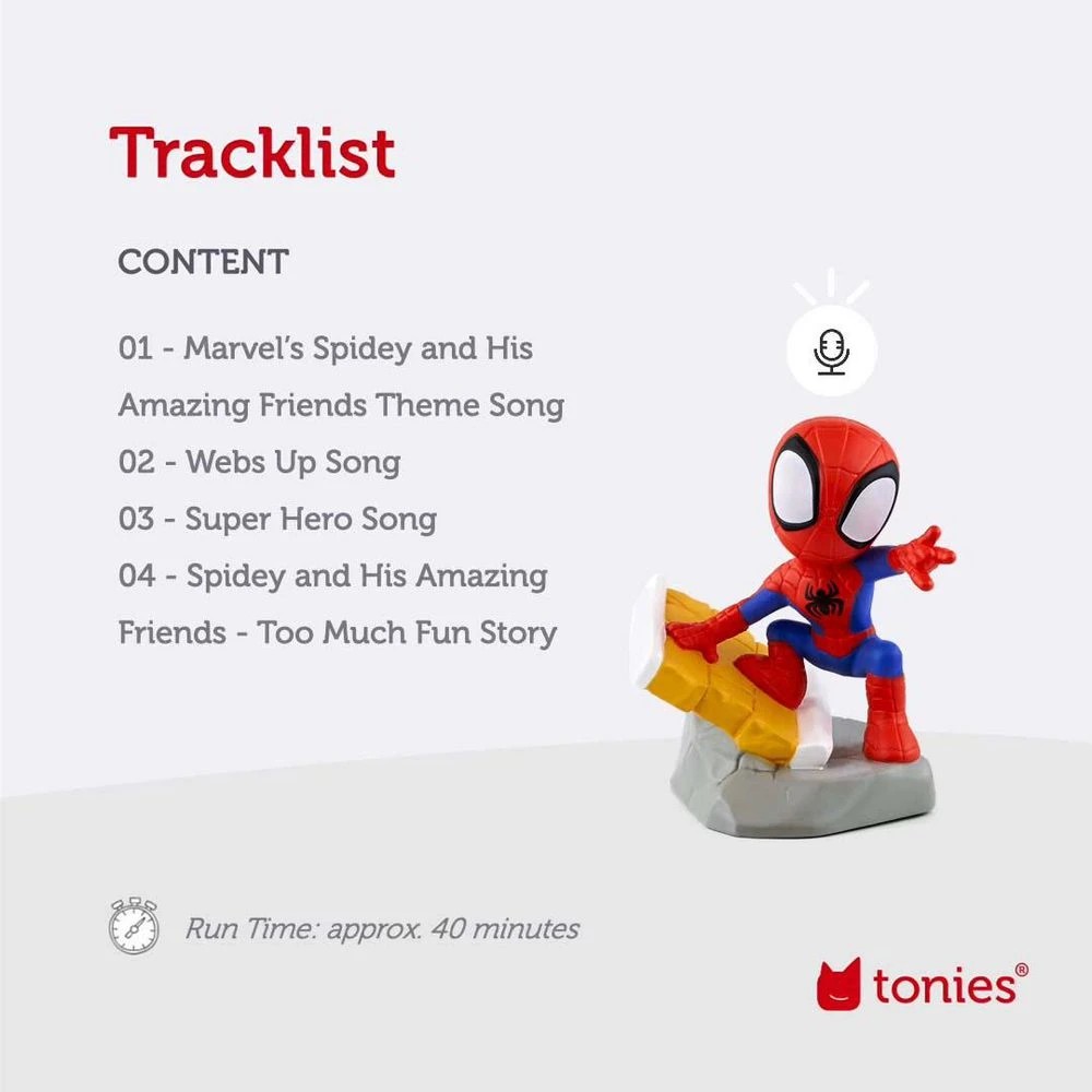 7 Tonie Audio Character Spidey and His Amazing Friends, 7 of 7