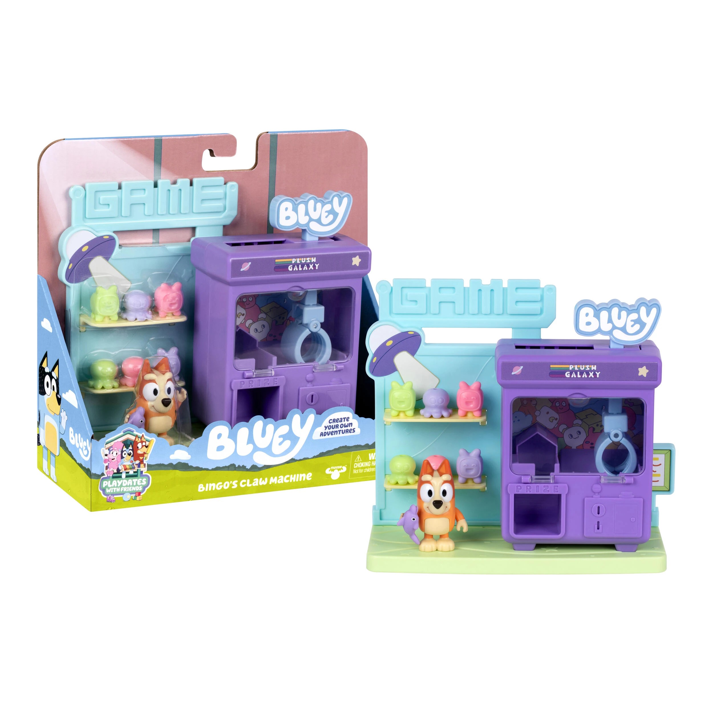 1 Bluey Bingo's Claw Machine Mini Playset, 1 of 7