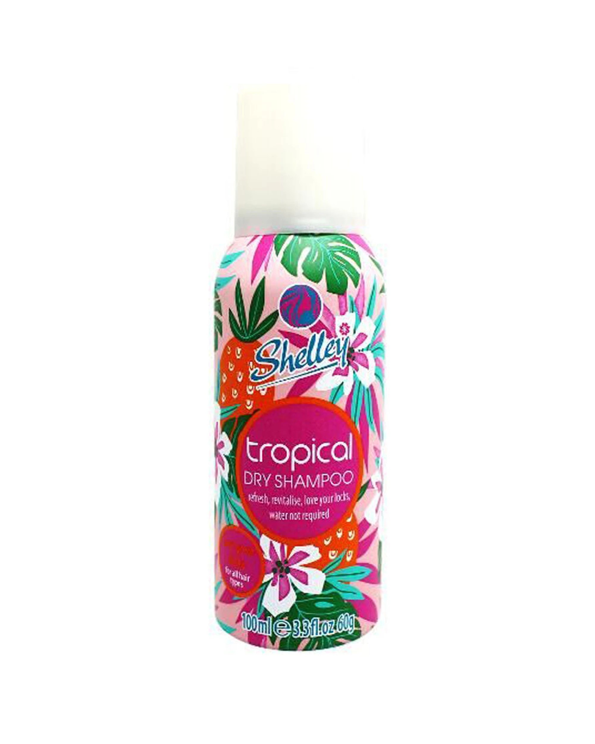2 Shelley 6PK Instant Refresh Dry Shampoo Spray For All Hair Types 100ml Tropical - Multi, 2 of 3