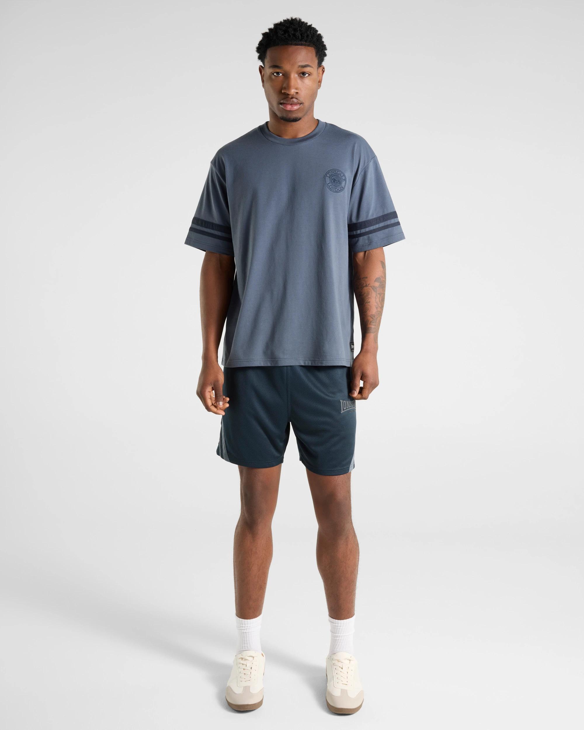 6 Mesh Shorts - Lonsdale London BLUE, 6 of 6