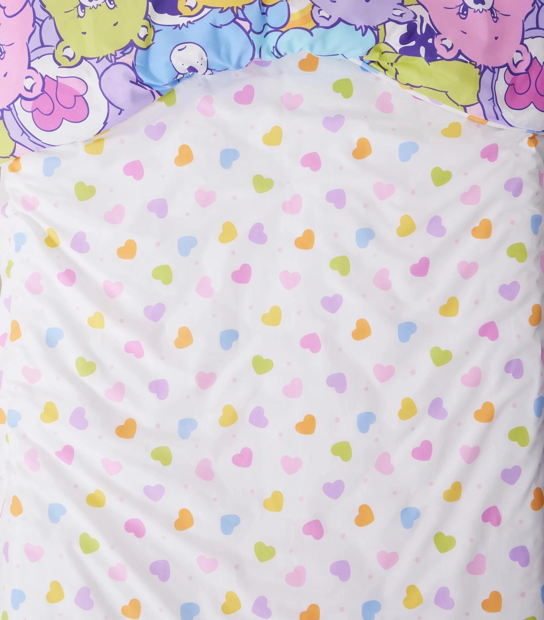 4 Care Bears Kids Quilt Cover Set - Single Bed - Multi, 4 of 4
