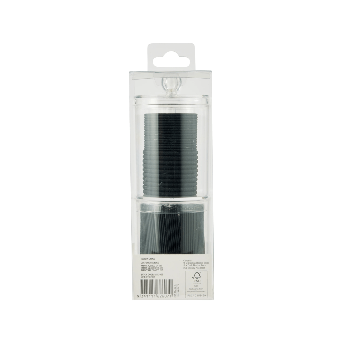 6 OXX Haircare Hair Elastics and Bobby Pin Container, 6 of 6