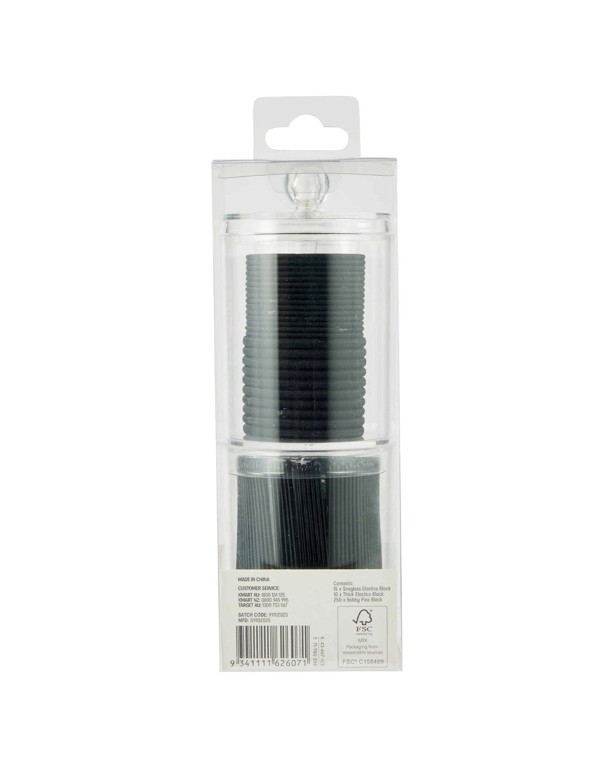 6 OXX Haircare Hair Elastics and Bobby Pin Container, 6 of 6