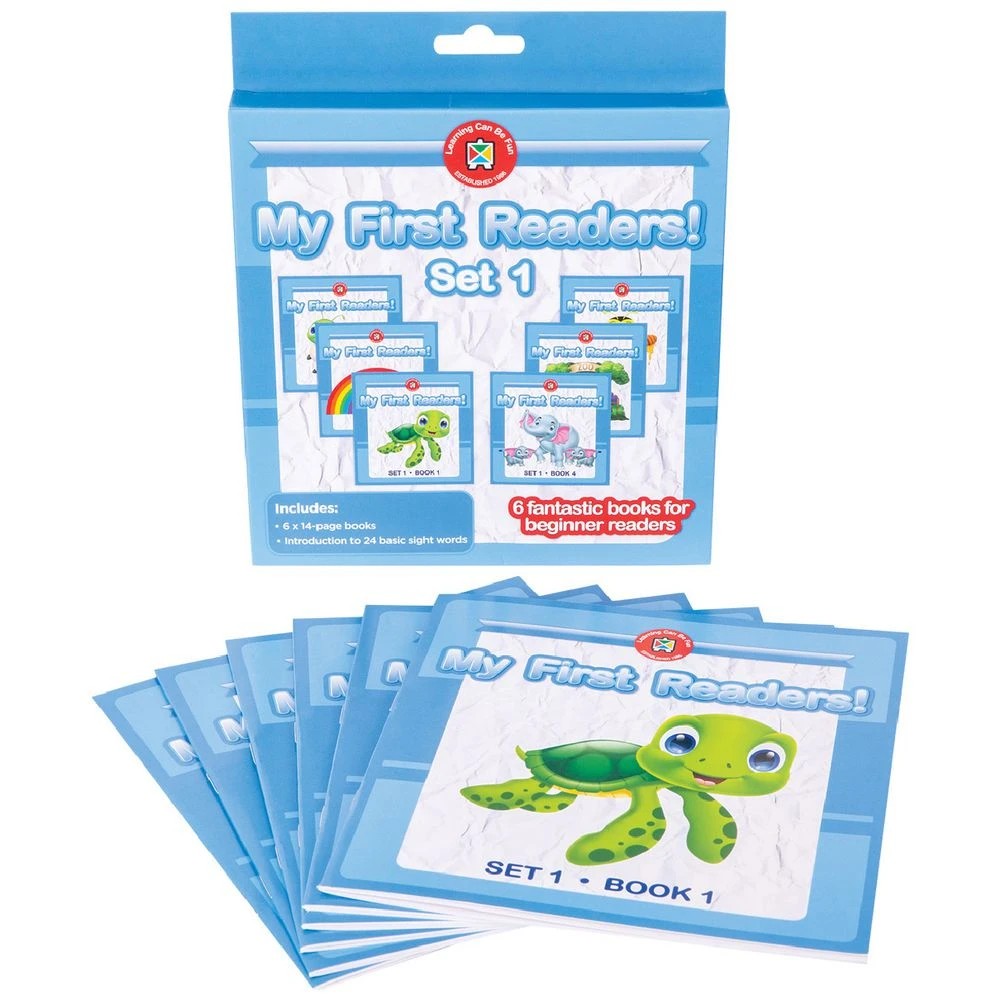 1 Learning Can Be Fun My First Readers Set 1, 1 of 4