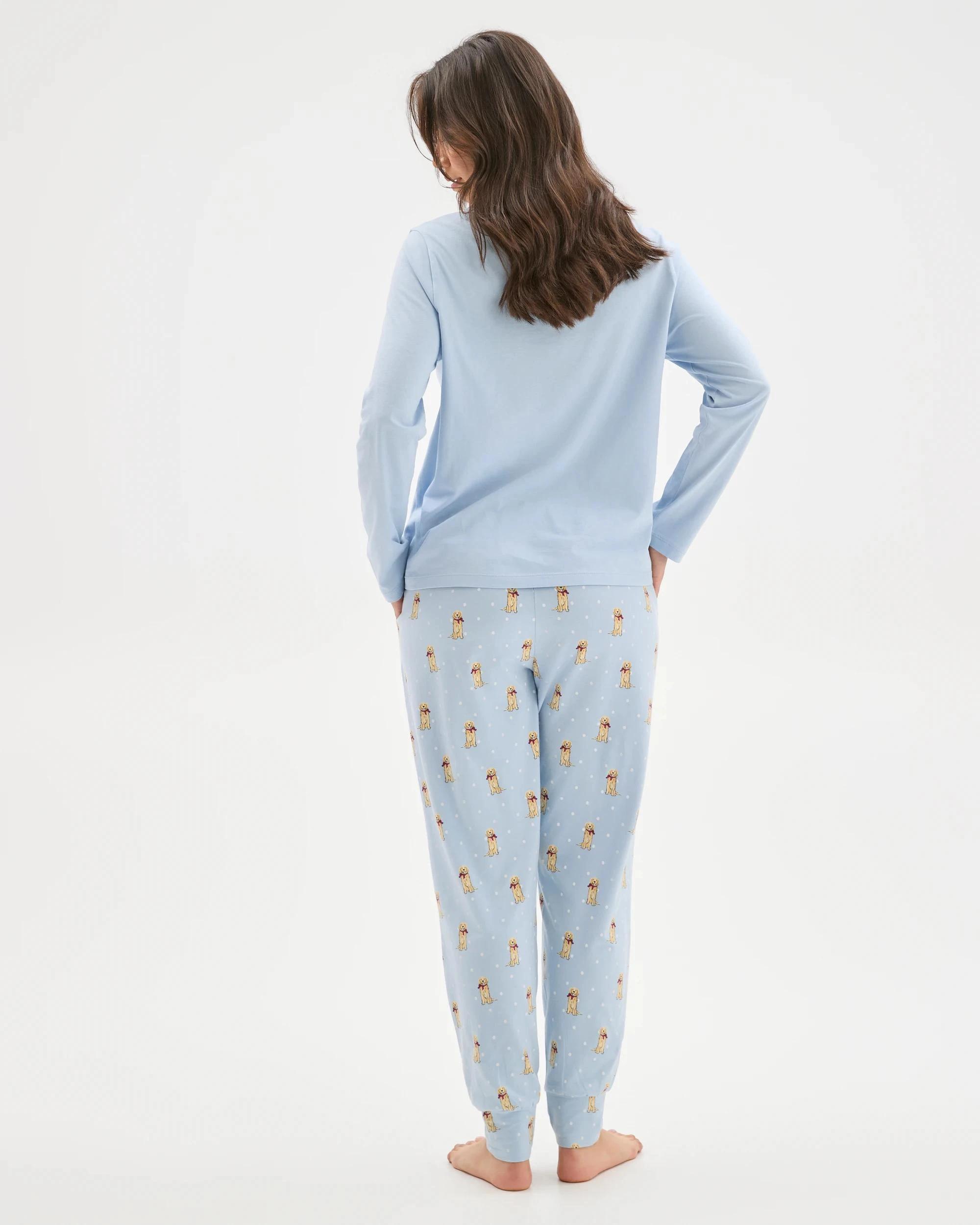4 Target Woman Australian Cotton Printed Sleep Joggers GOLDEN RETRIEVER, 4 of 6