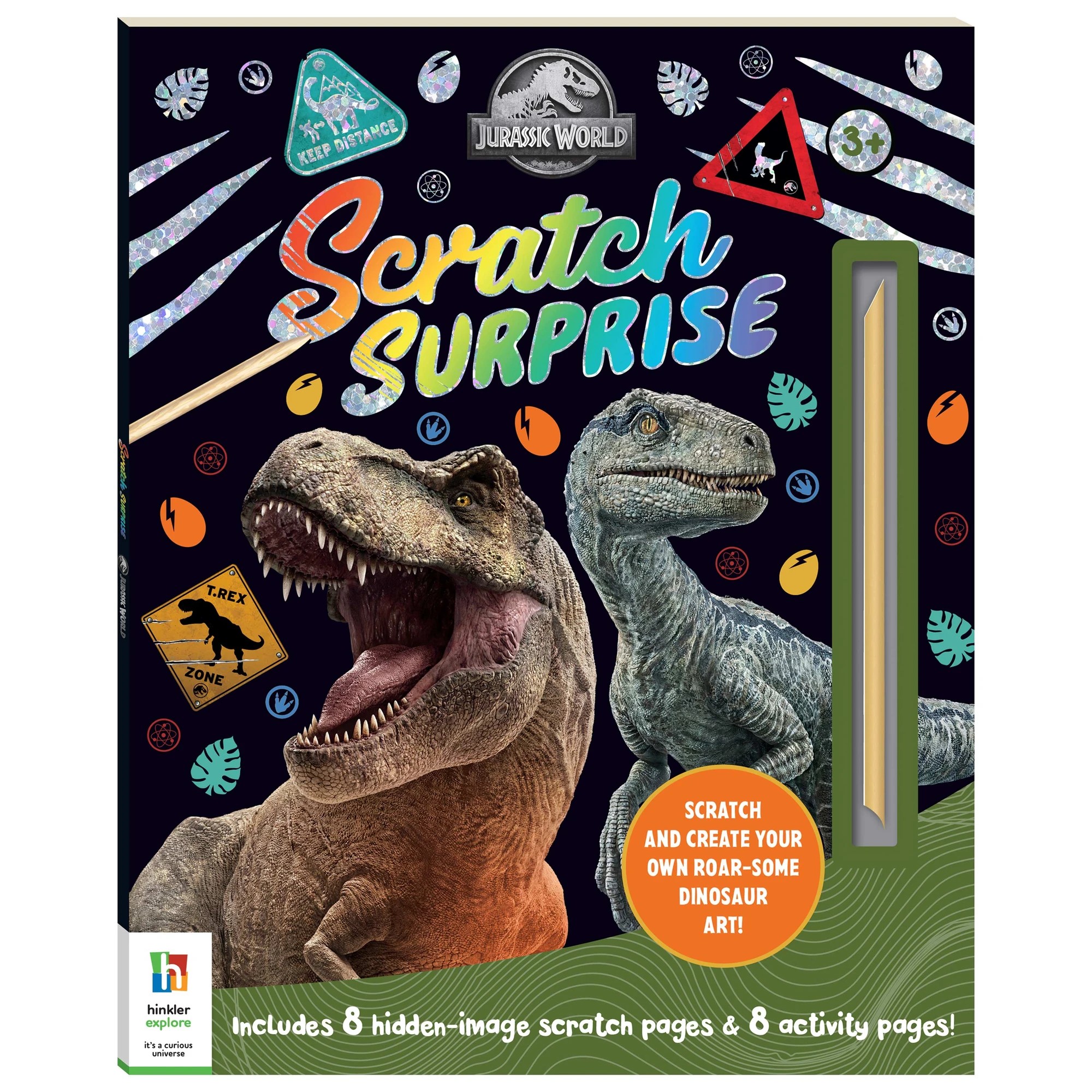 1 Jurassic World: Scratch Surprise - Book, 1 of 5