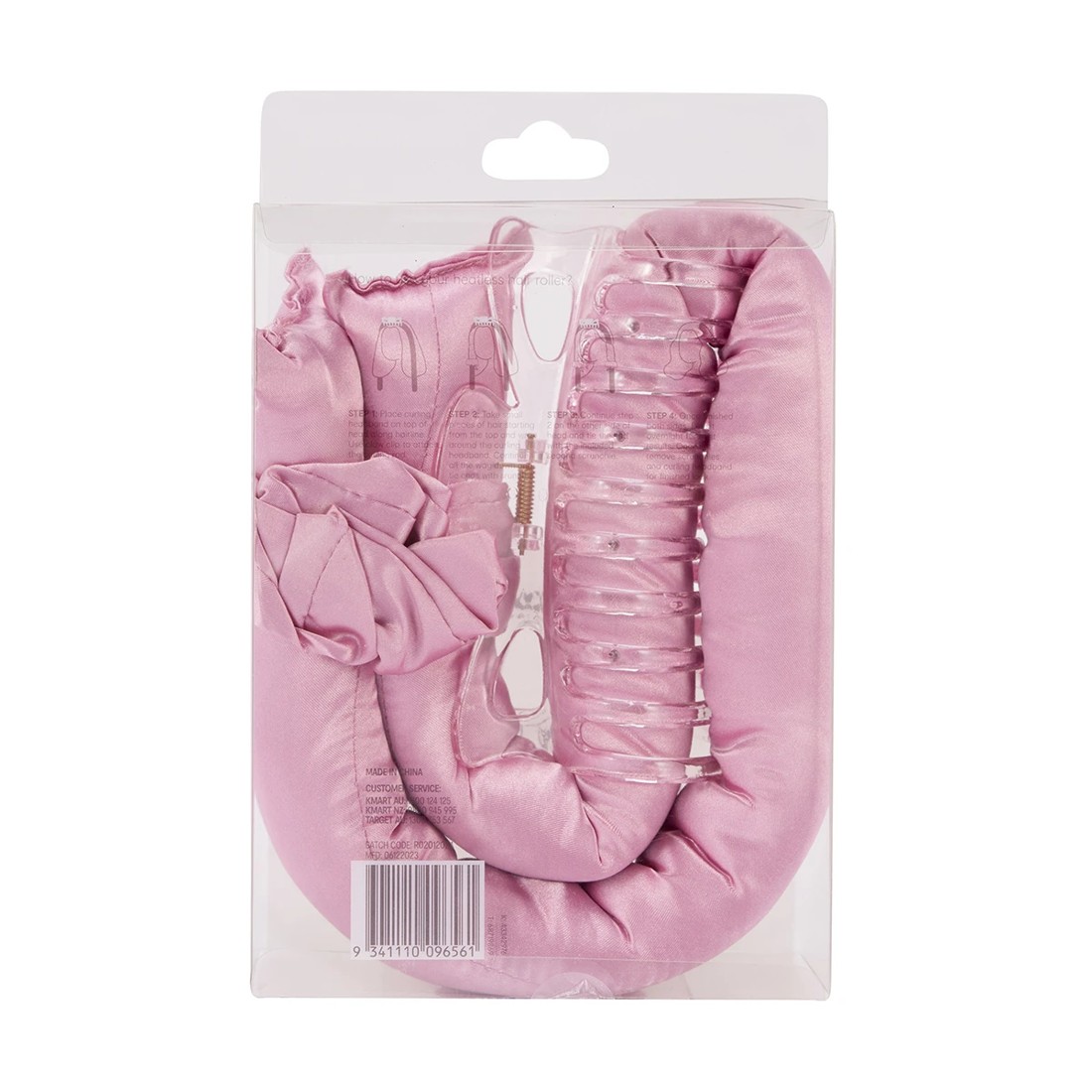 8 OXX Haircare 4 Piece Heatless Hair Curler Set - Pink, 8 of 8