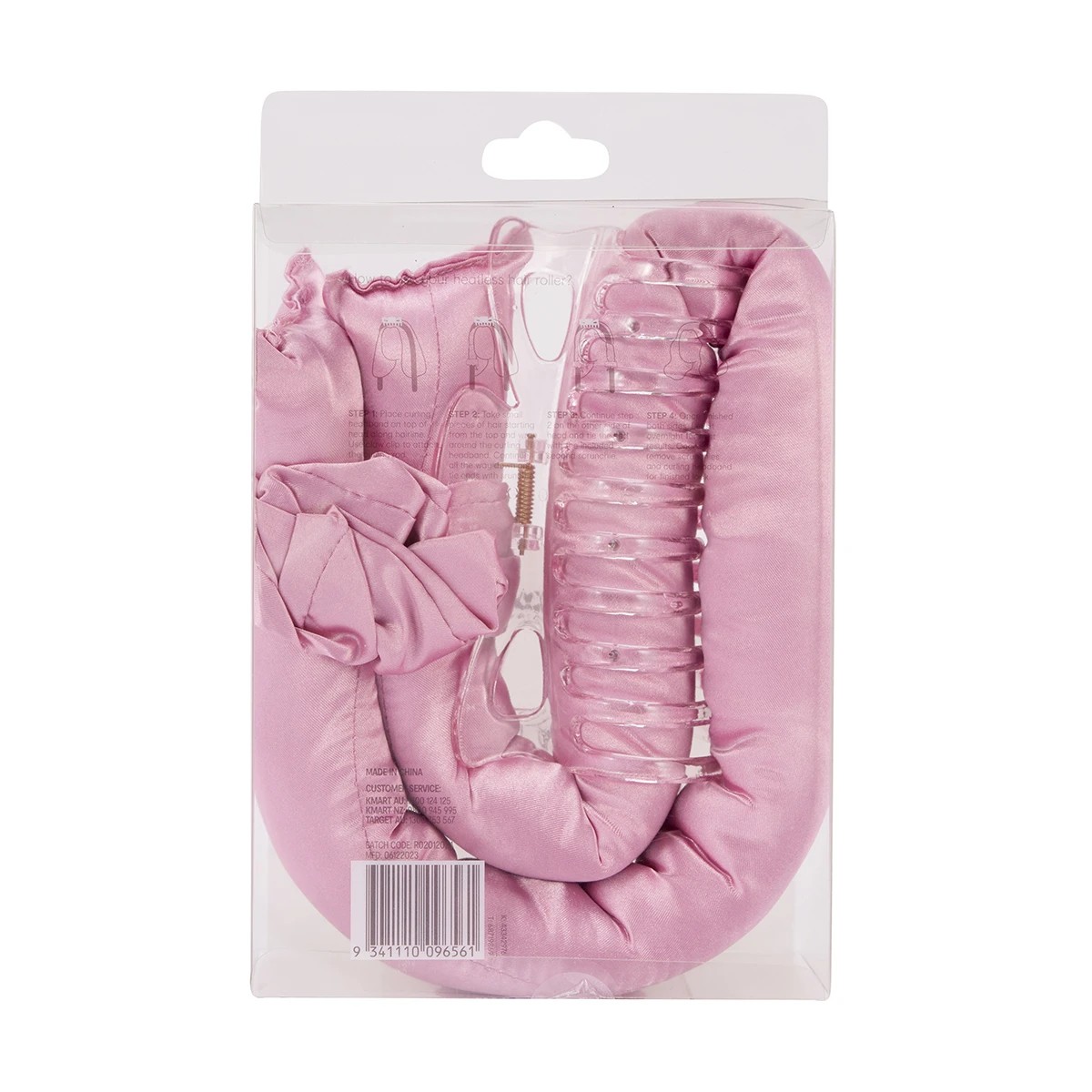 9 OXX Haircare 4 Piece Heatless Hair Curler Set - Pink, 9 of 9