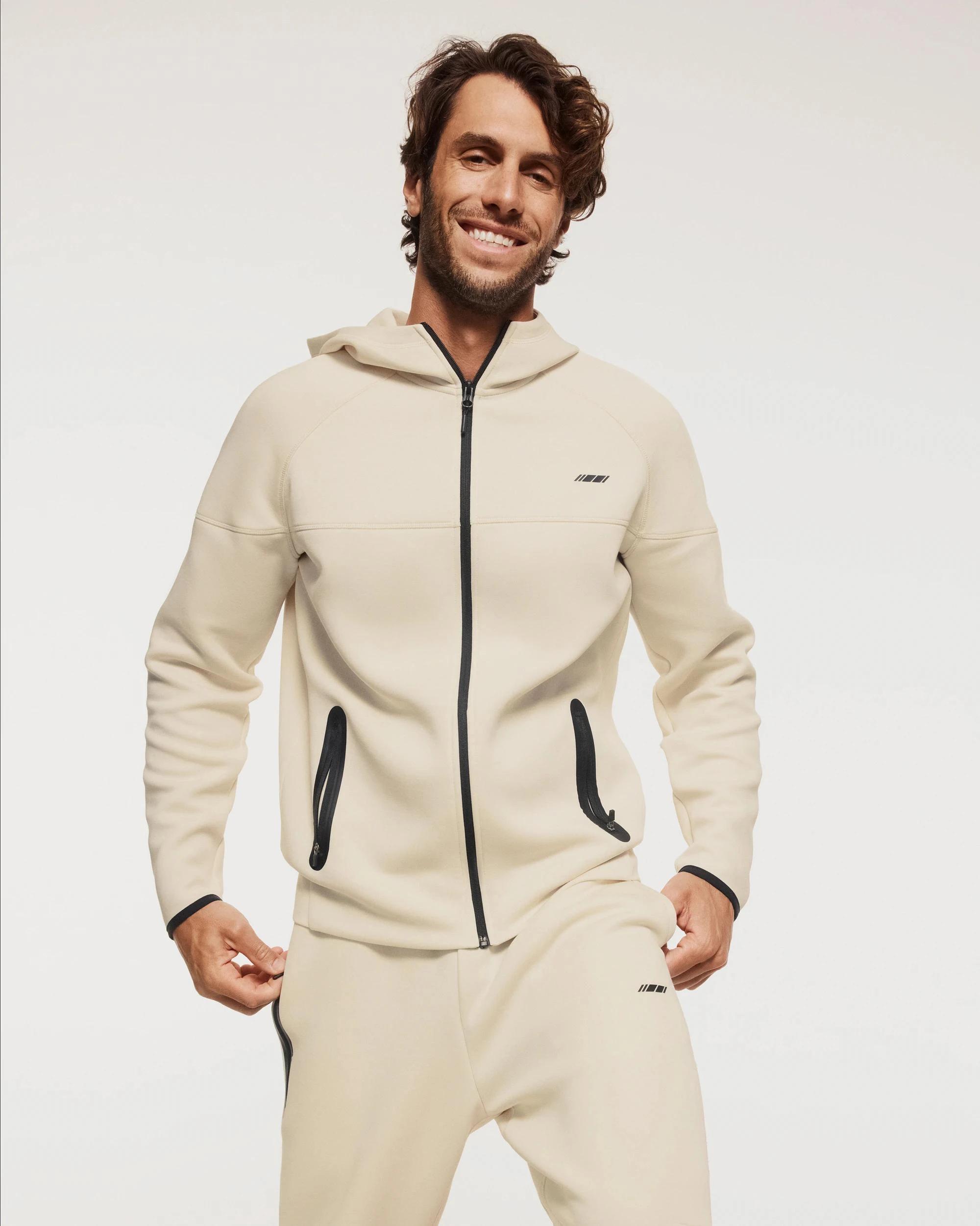 7 Target Active Active Australian Cotton Blend Tech Pullover Hoodie WHITE, 7 of 7