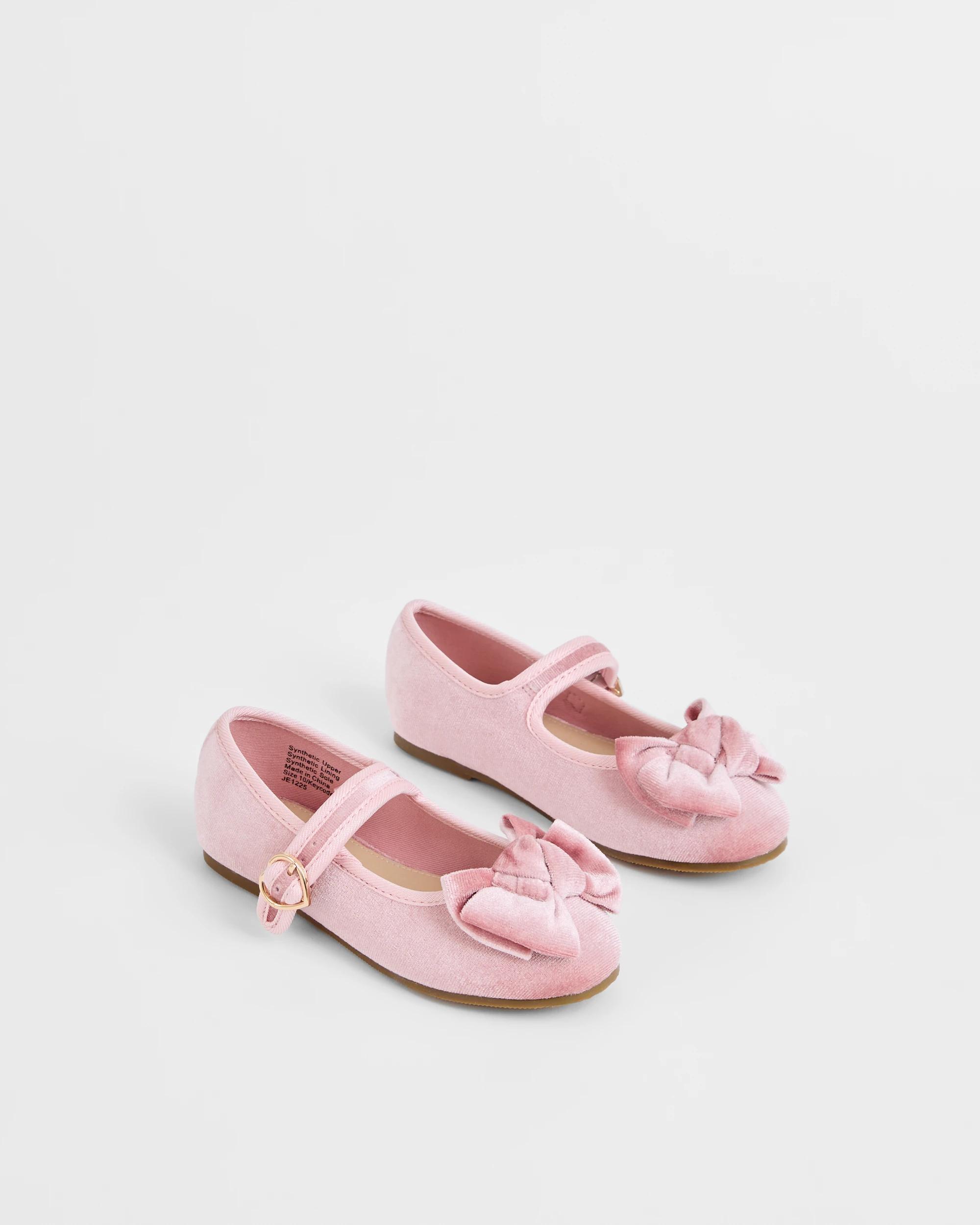 2 Target Kids Valour Bow Ballet Flats PINK, 2 of 3