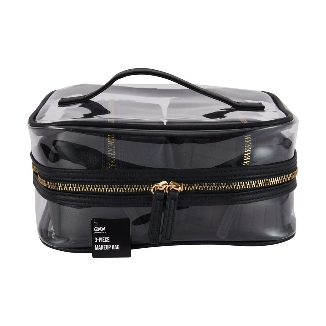 6 OXX Cosmetics 3 Piece Makeup Bag Set, 6 of 6