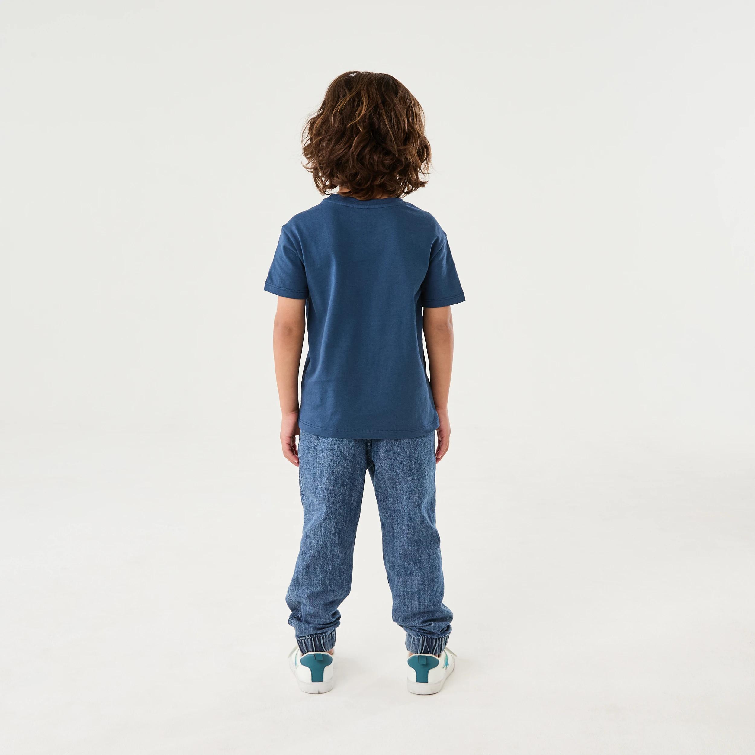 6 Chest Print T-shirt NAVY RACER CAR, 6 of 6