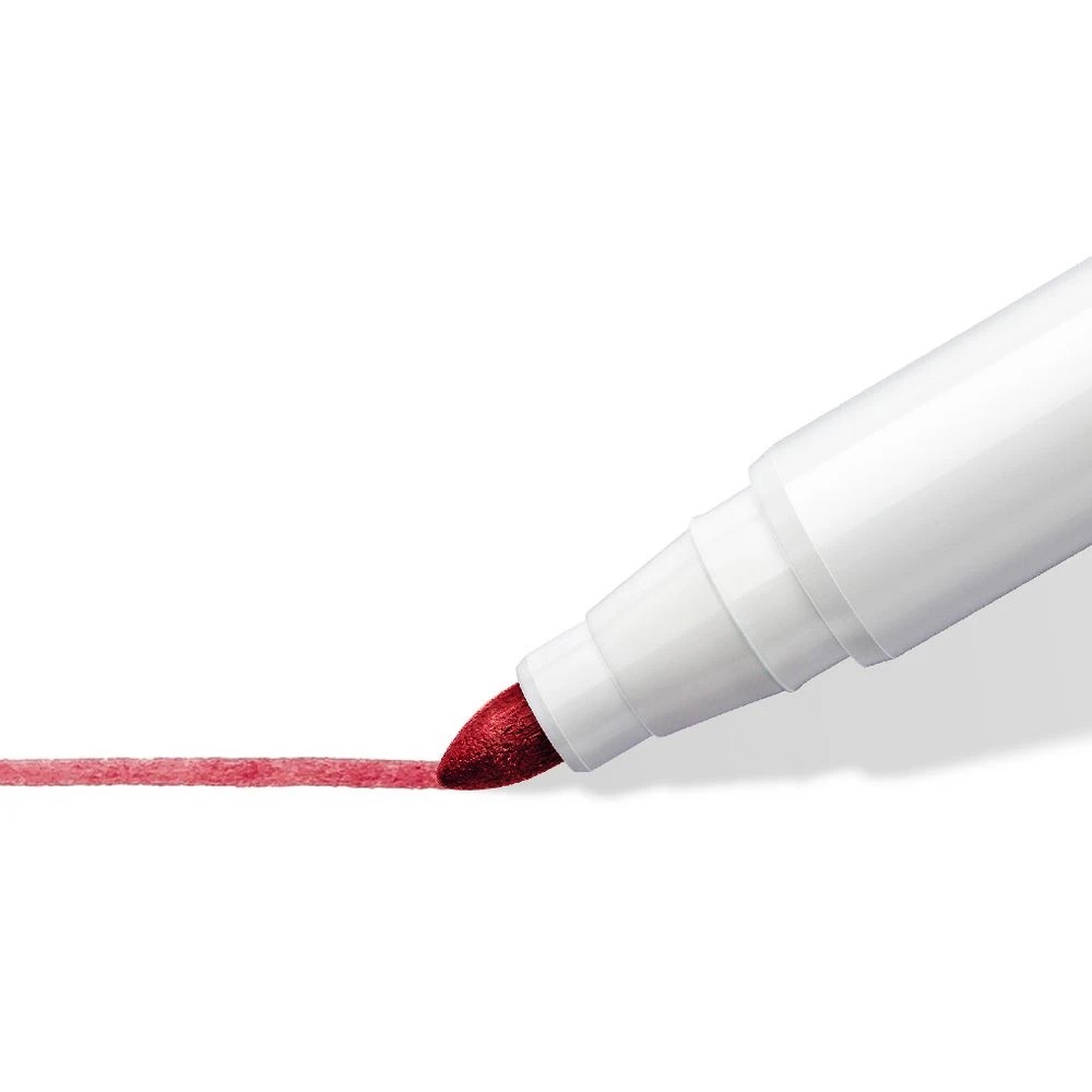 3 Staedtler Lumocolor Compact Whiteboard Marker Orange, 3 of 7