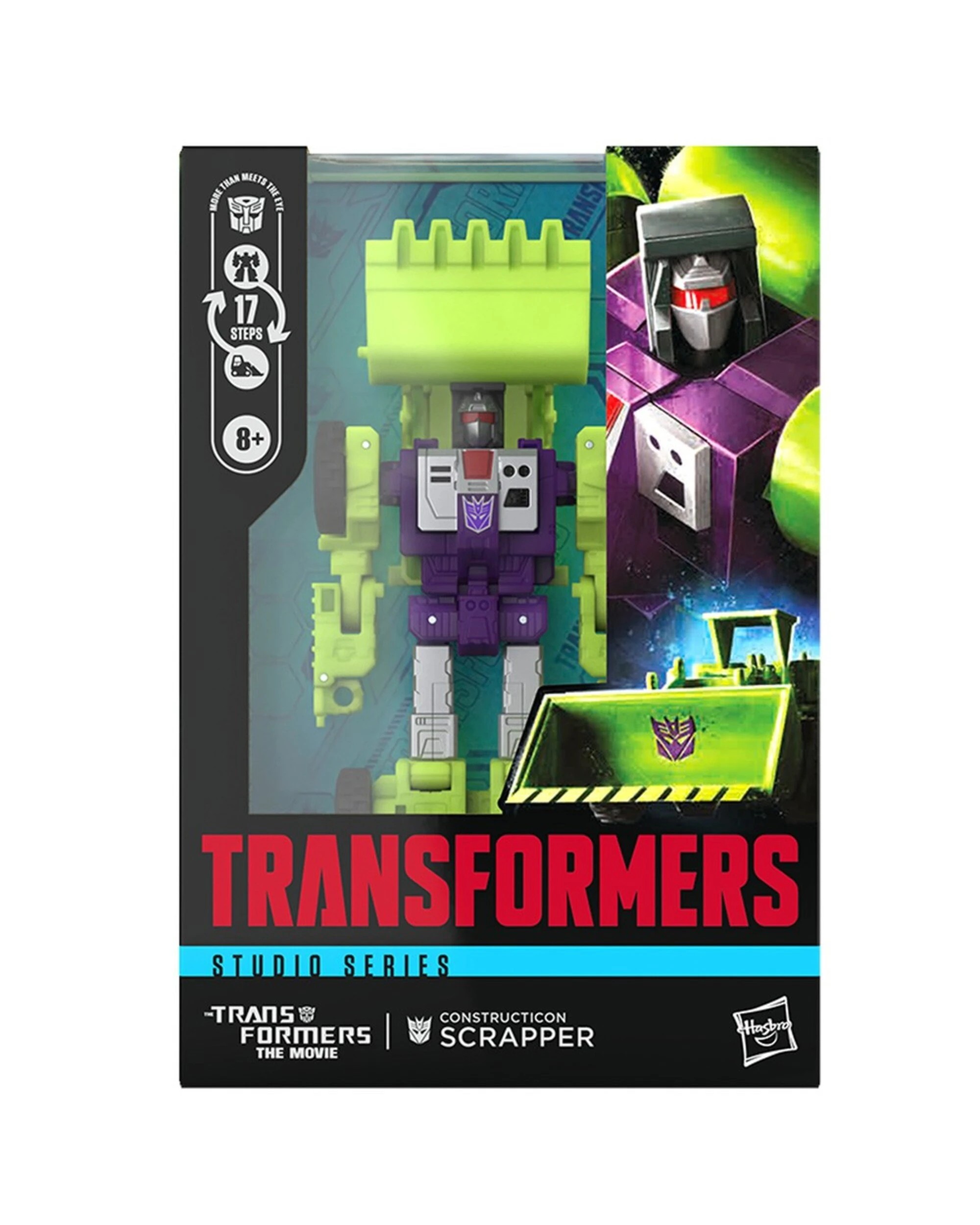 5 Hasbro Transformers Studio Series Voyager Class: Constructicon Scrapper Action Figure, 5 of 5