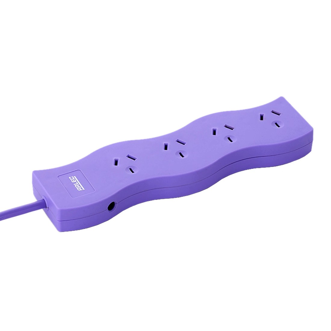 3 Arlec 4 Outlet Wave Overload Protected Powerboard - Lilac, 3 of 5
