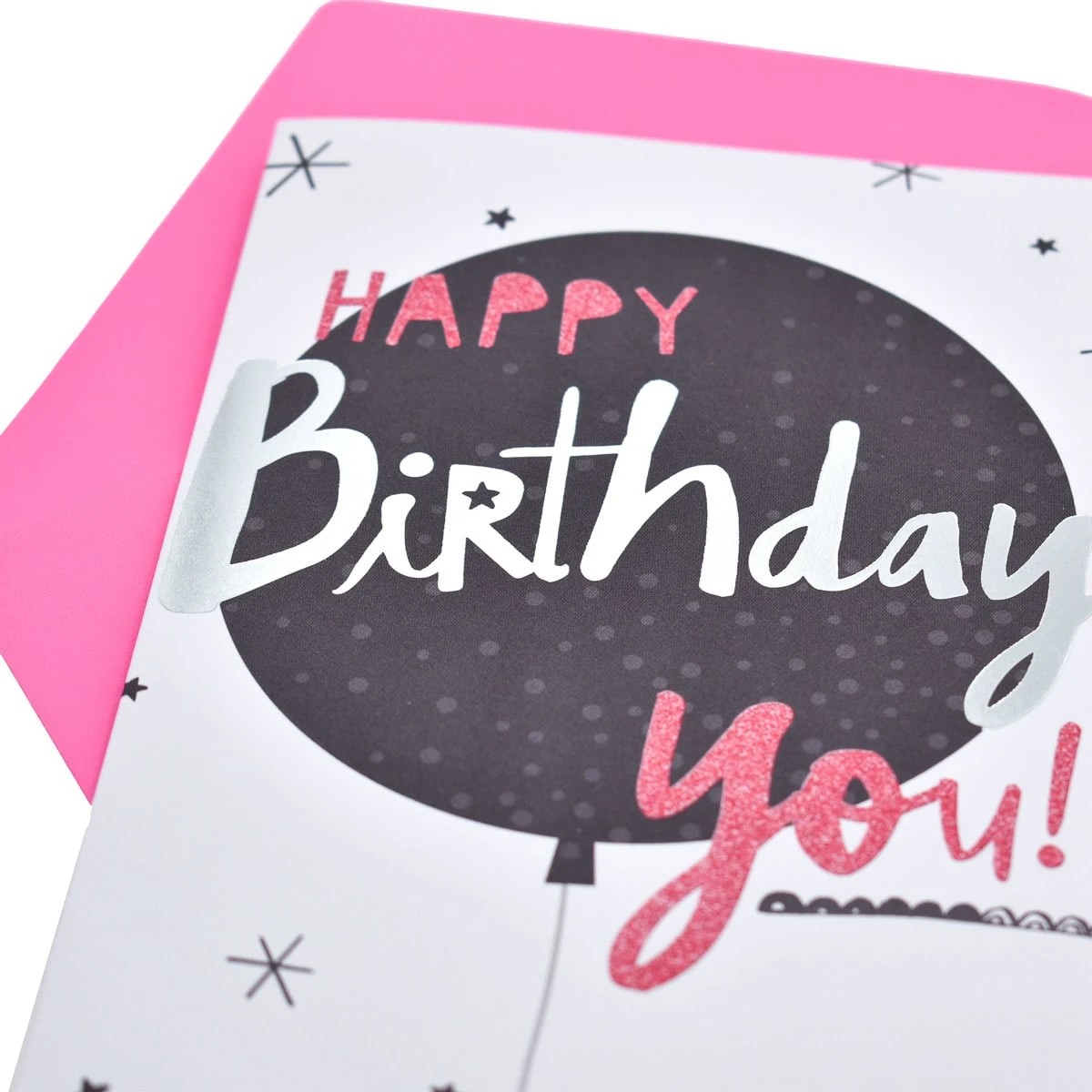 3 Hallmark Birthday Card - Pink Birthday, 3 of 3