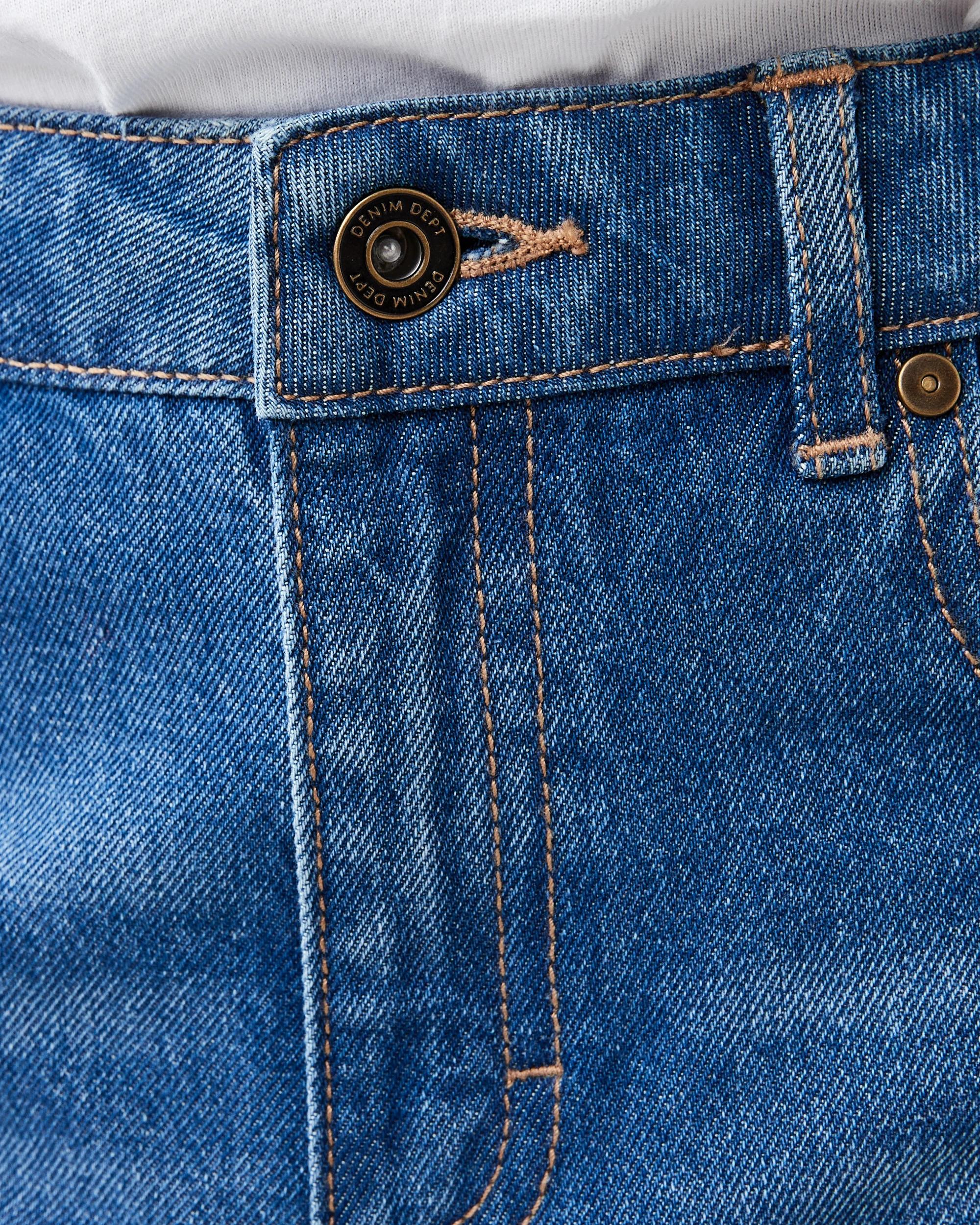 3 Relaxed Leg Jeans Mid Denim, 3 of 7