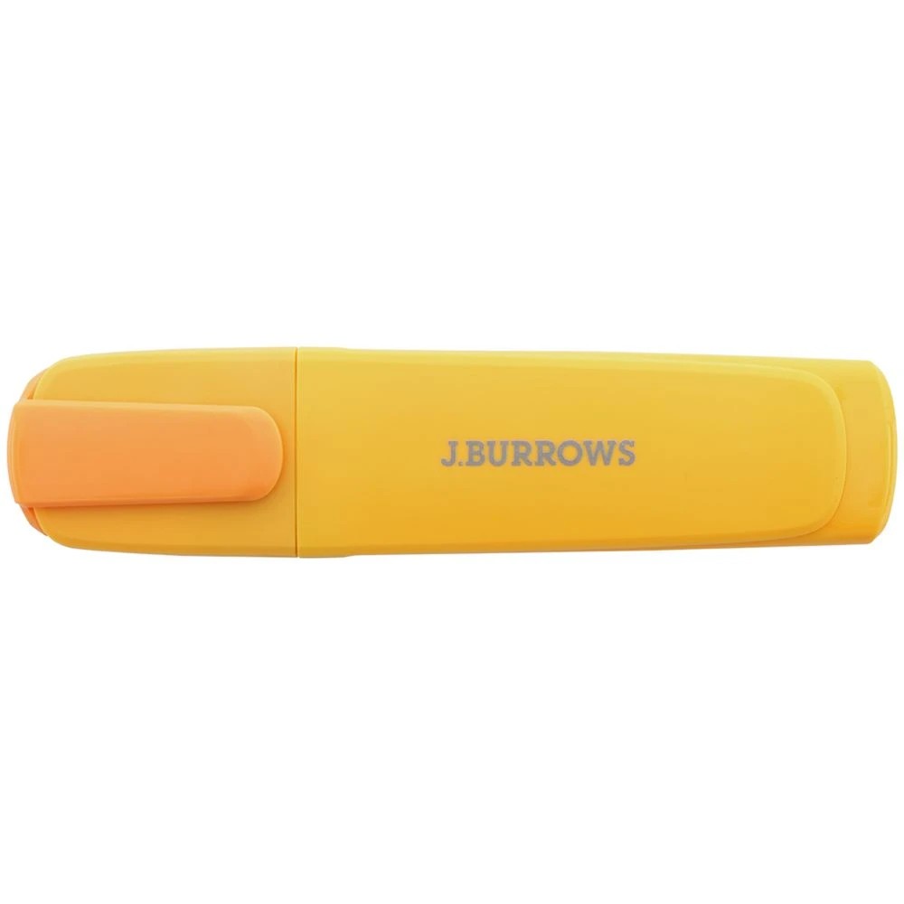 4 J.Burrows Chisel Highlighters Yellow 4 Pack, 4 of 5