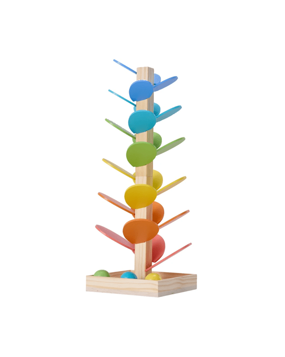 Wooden Play Rainbow Leaf Tower