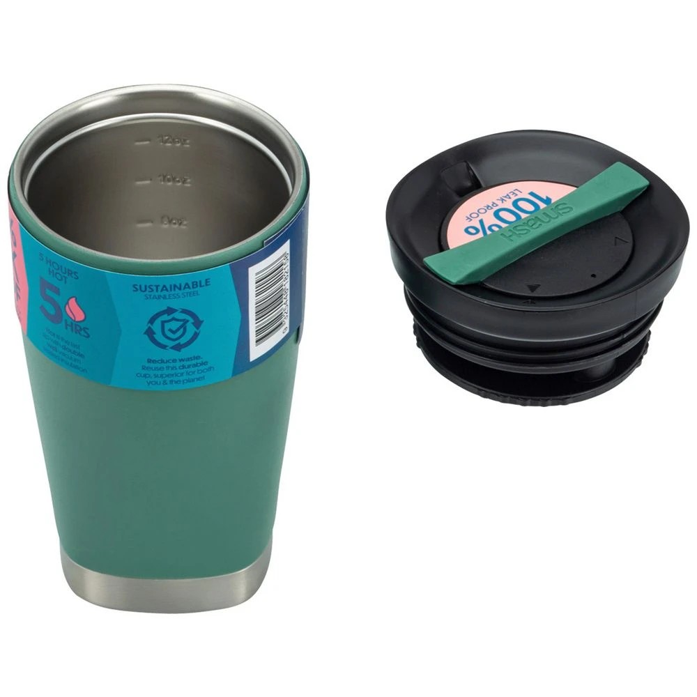 5 Smash Blue Stainless Steel Barista Buddy 350mL Sage, 5 of 7