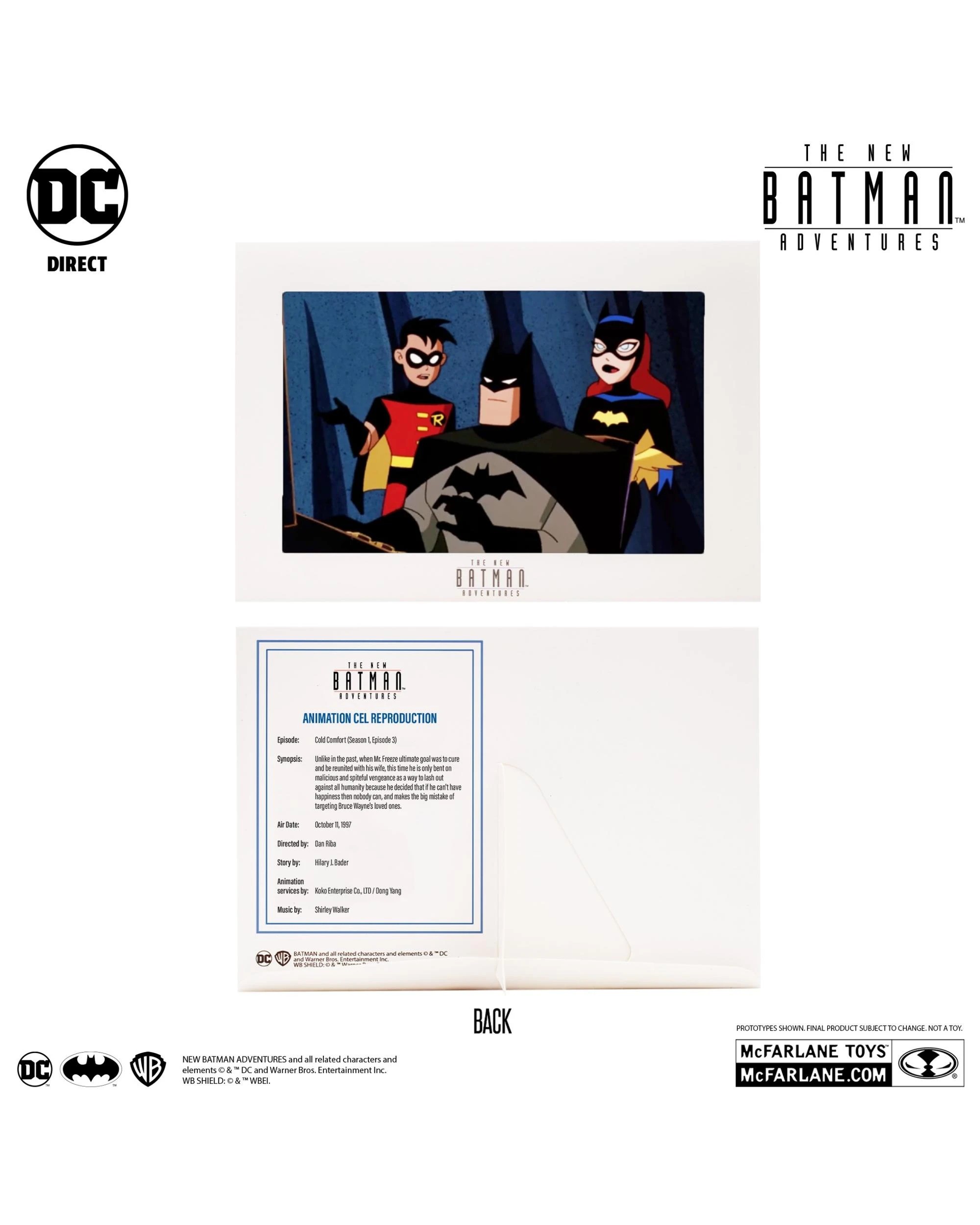 4 DC Direct The New Batman Adventures Batman 6 inch Action Figure - Silver, 4 of 10