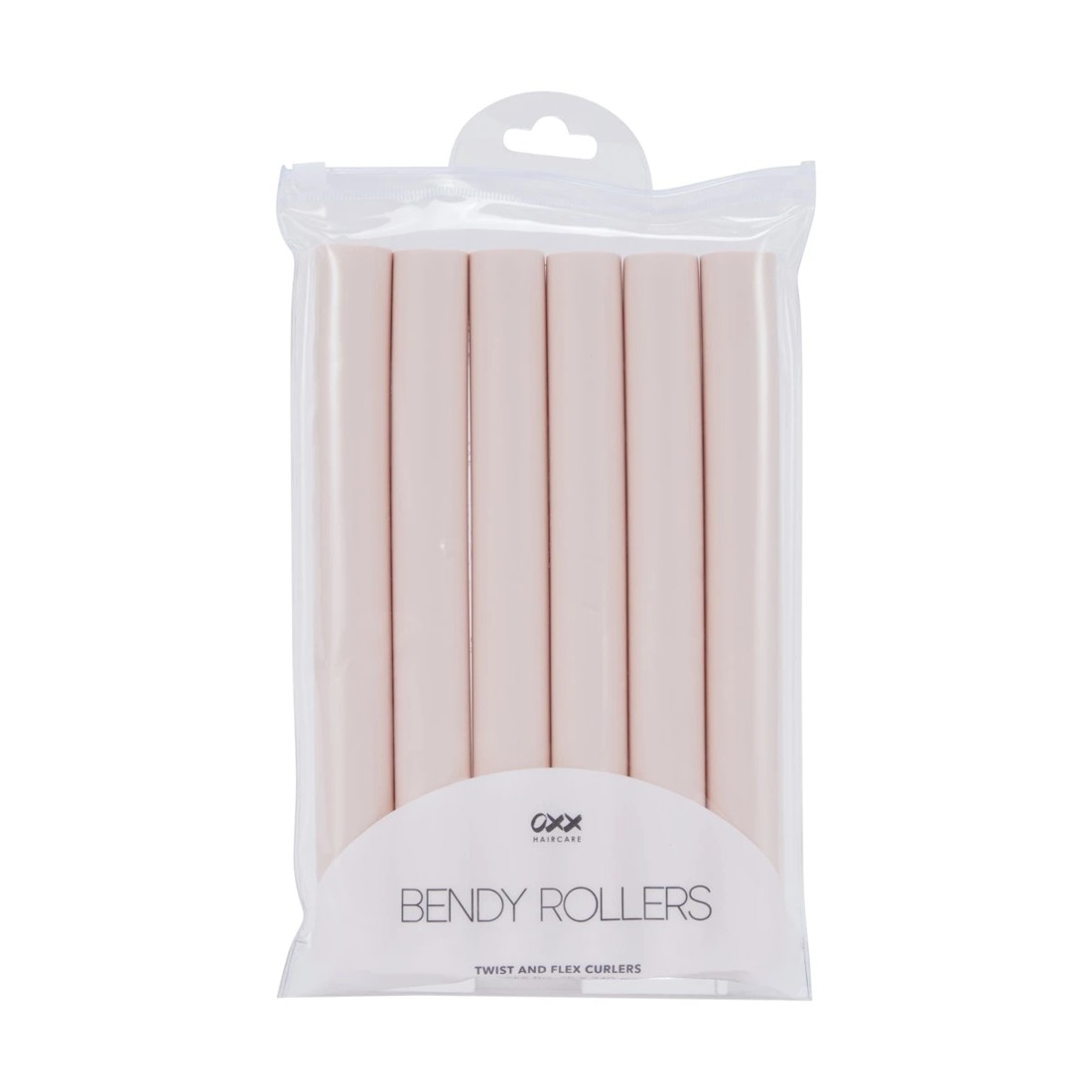 4 OXX Haircare 6 Piece Bendy Rollers - Pink, 4 of 5