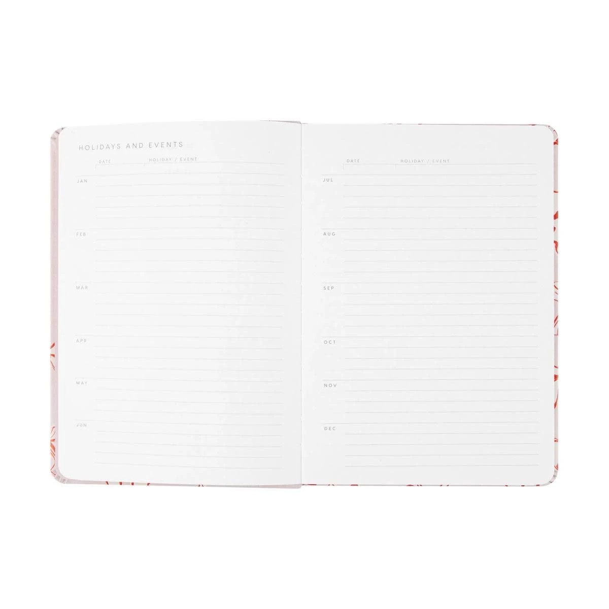 2 2026 A5 Weekly Diary - Bow, 2 of 8