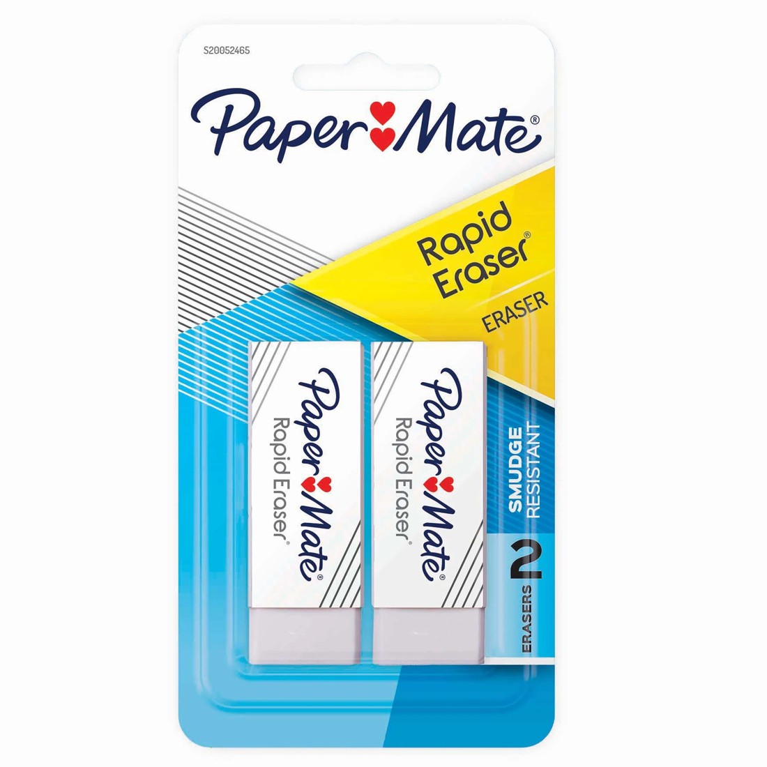1 Paper Mate Rapid Erasers - Set of 2, 1 of 2