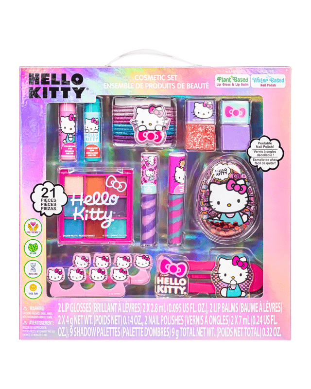Hello Kitty 21 Piece Cosmetic