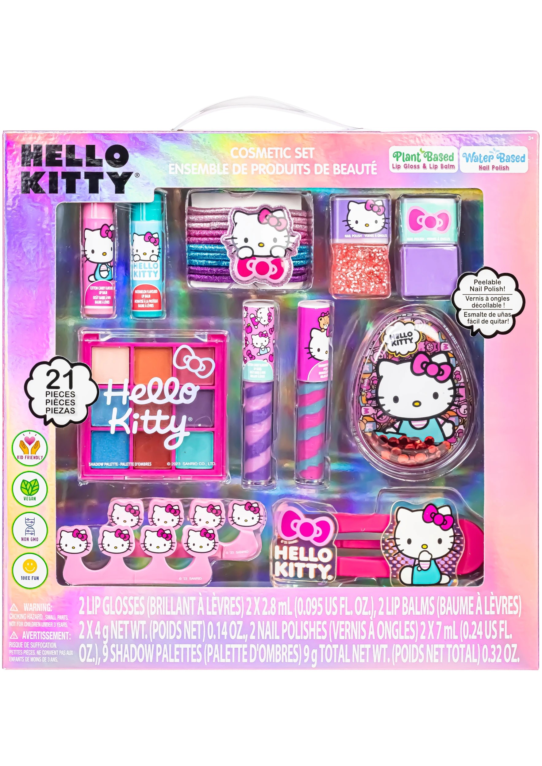 1 Hello Kitty 21 Piece Cosmetic Set, 1 of 3