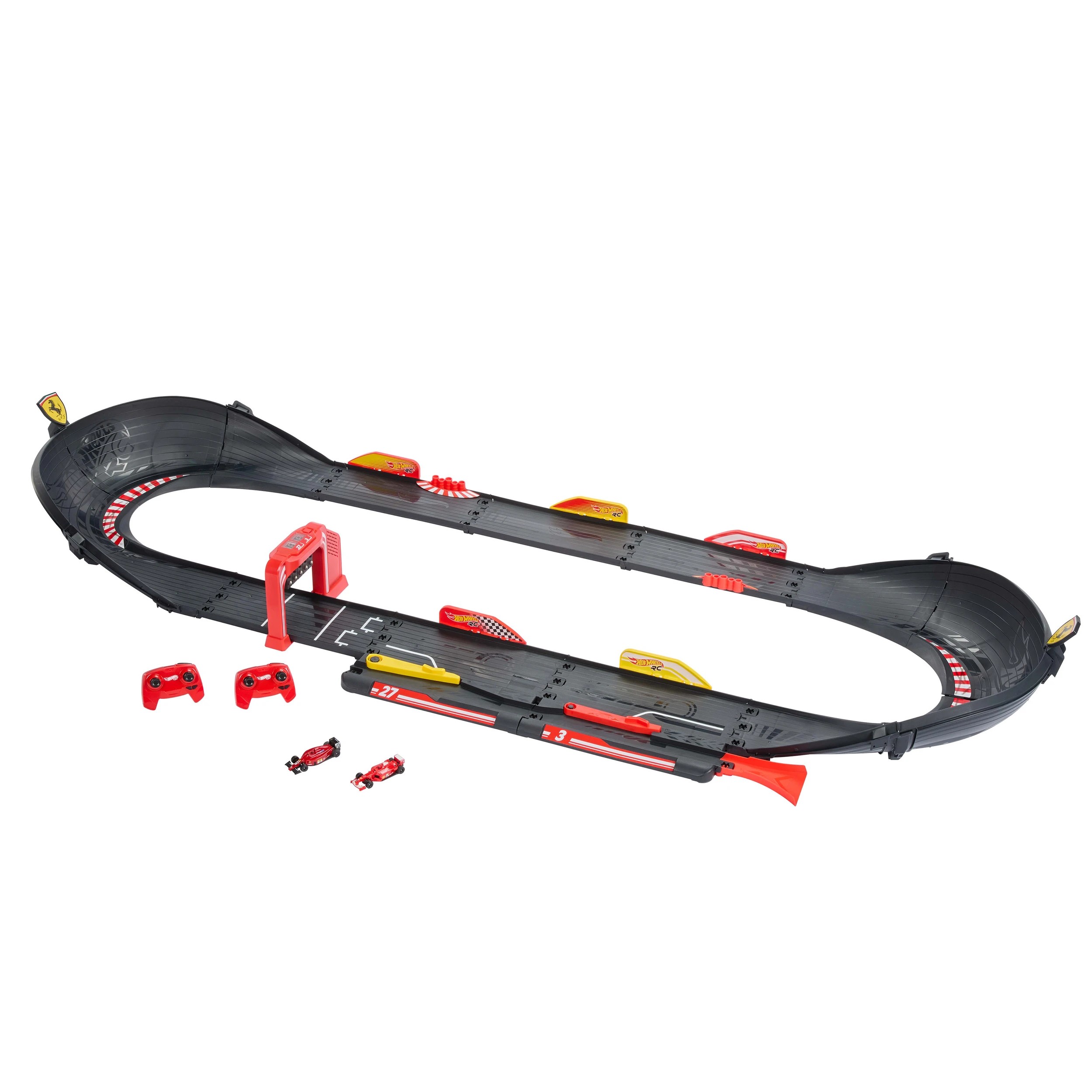 3 Hot Wheels RC Ferrari Legends Race Track Set, 3 of 4
