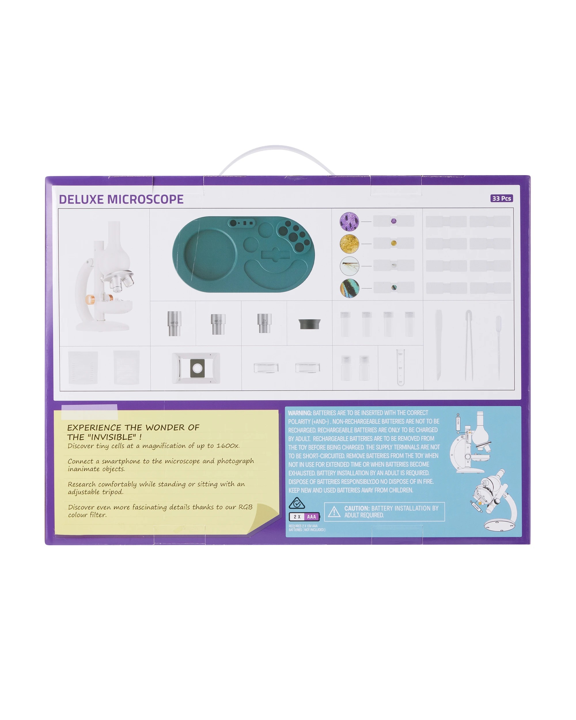 10 33 Piece Deluxe Microscope, 10 of 10