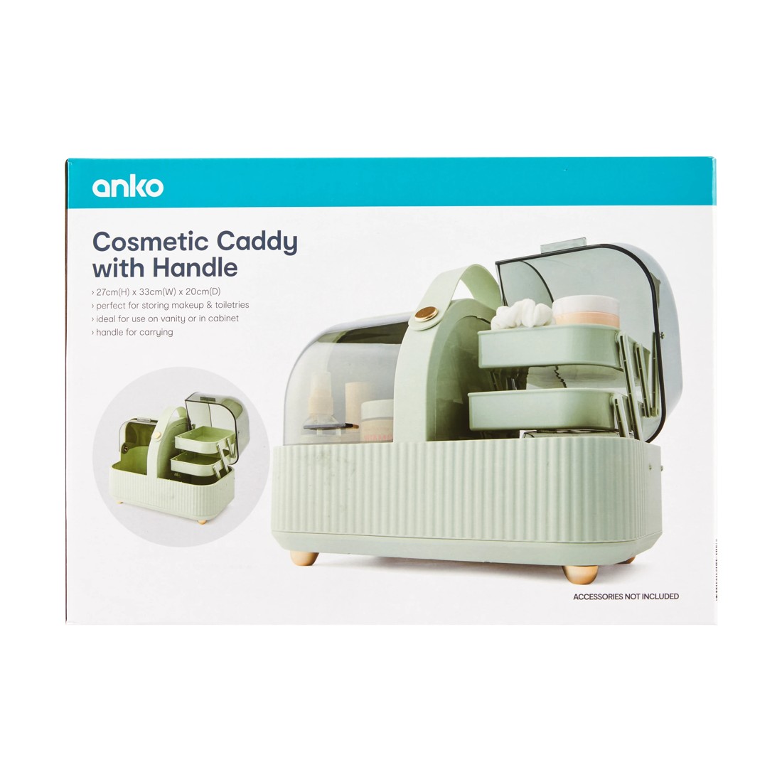 9 Cosmetic Caddy with Handle, 9 of 10