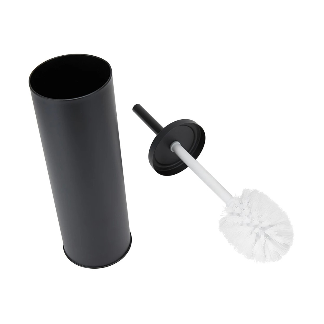 4 Toilet Brush Set - Black, 4 of 9