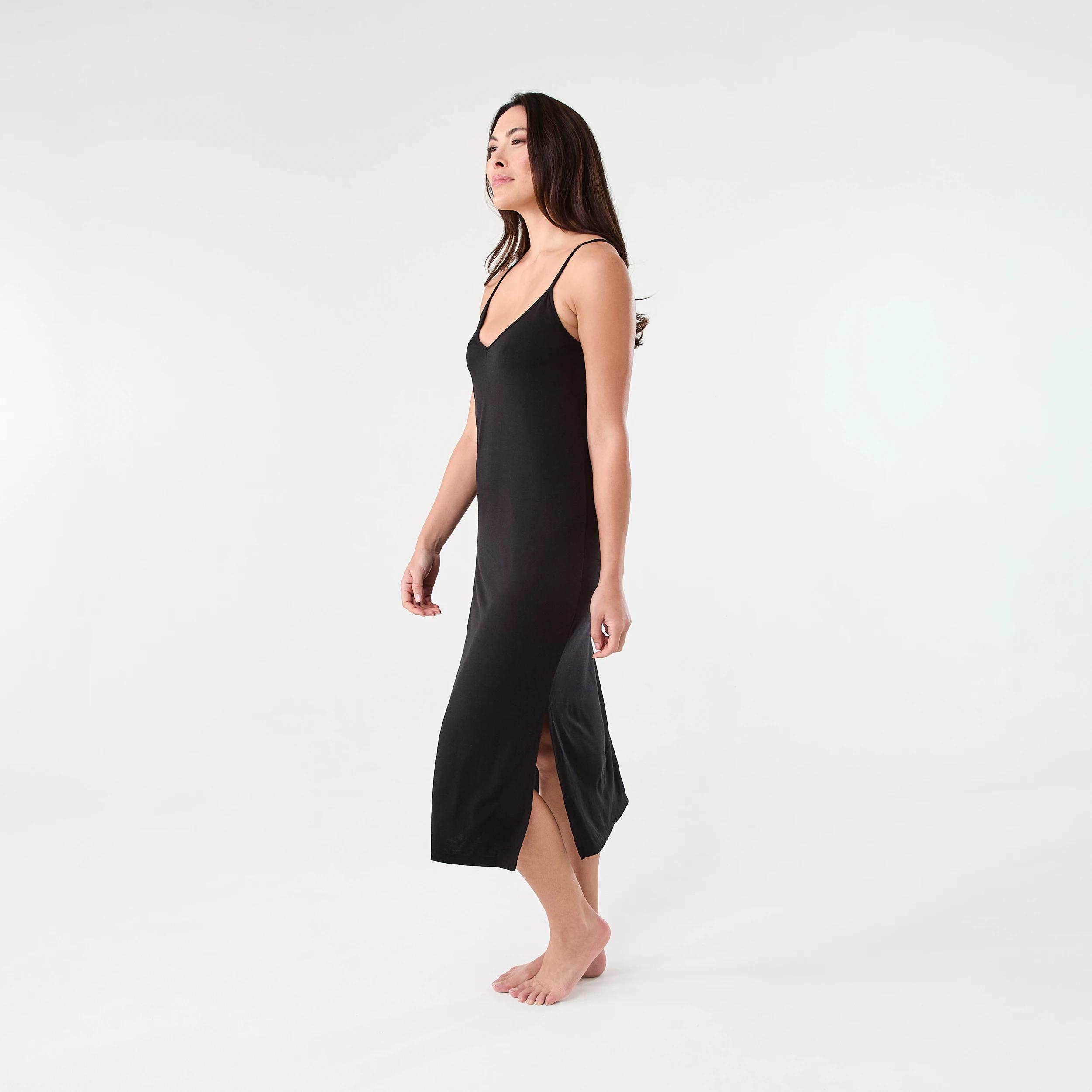2 Comfort Cami Nightie Black, 2 of 6
