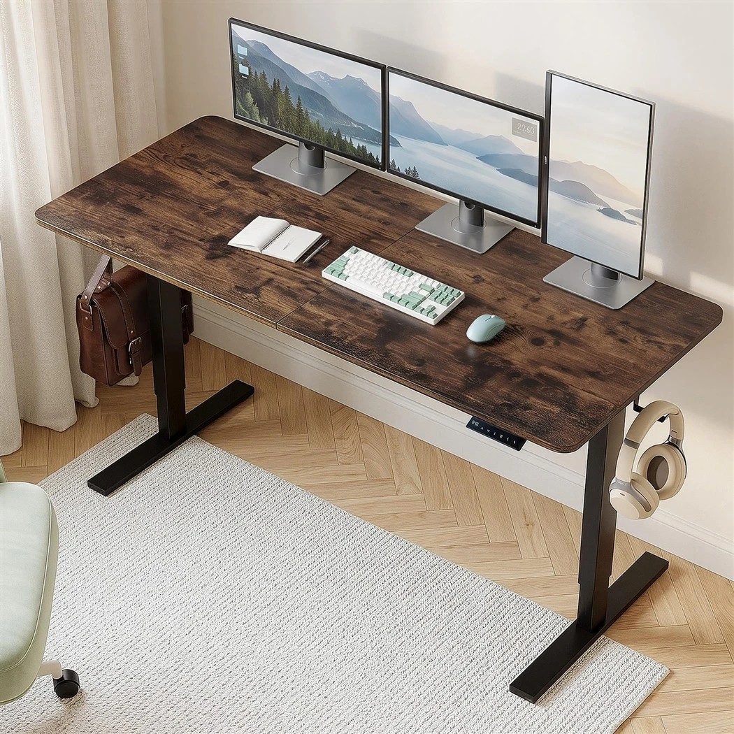 8 Artiss Standing Desk Height Adjustable 140cm Ergonomic Office Desk - Multi, 8 of 8