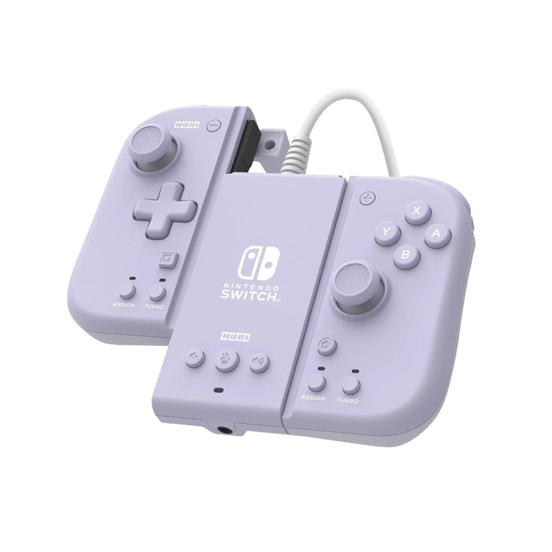 2 HORI Switch Split Pad Compact Attachment Set - Lavender, 2 of 4