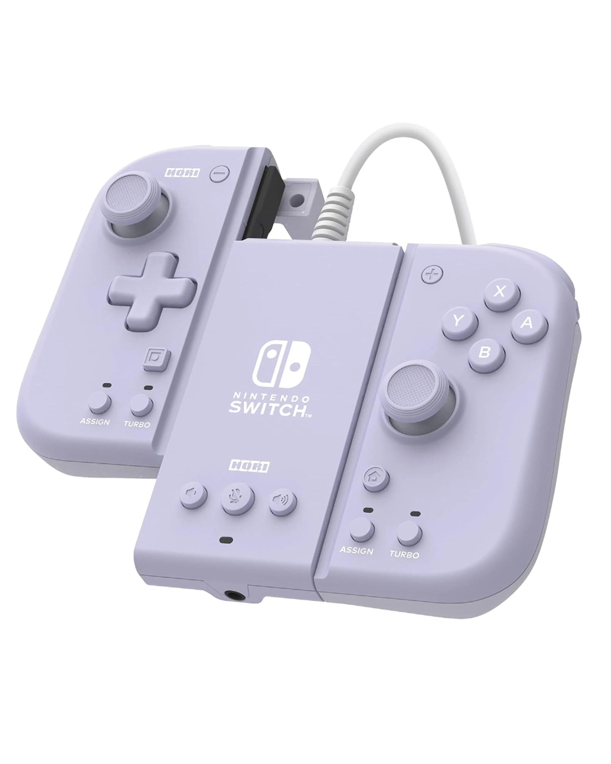 2 HORI Switch Split Pad Compact Attachment Set - Lavender, 2 of 4